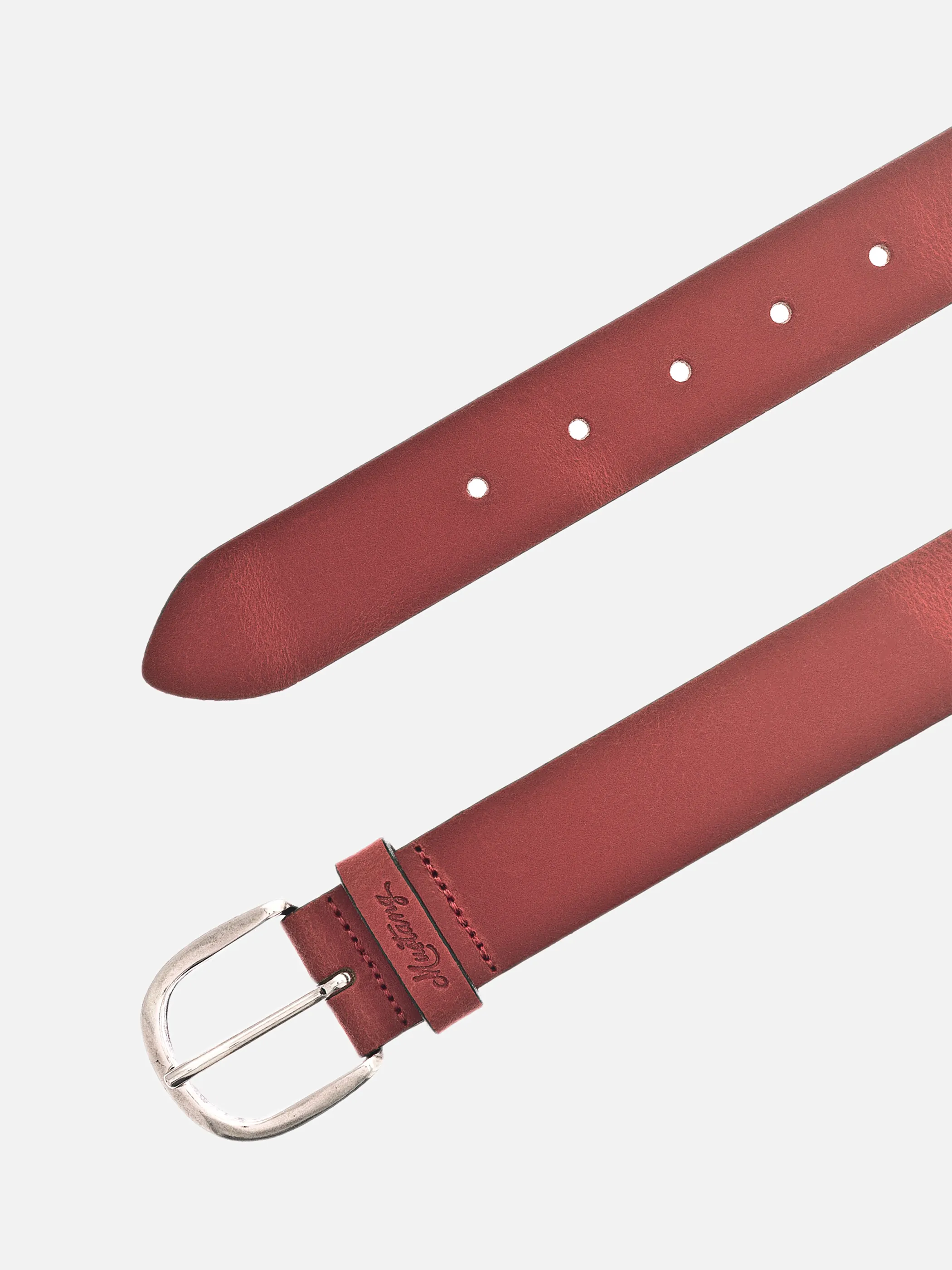 Mustang MW3015L25 35mm Gürtel Q. 6505 Rot 885637 0350 2