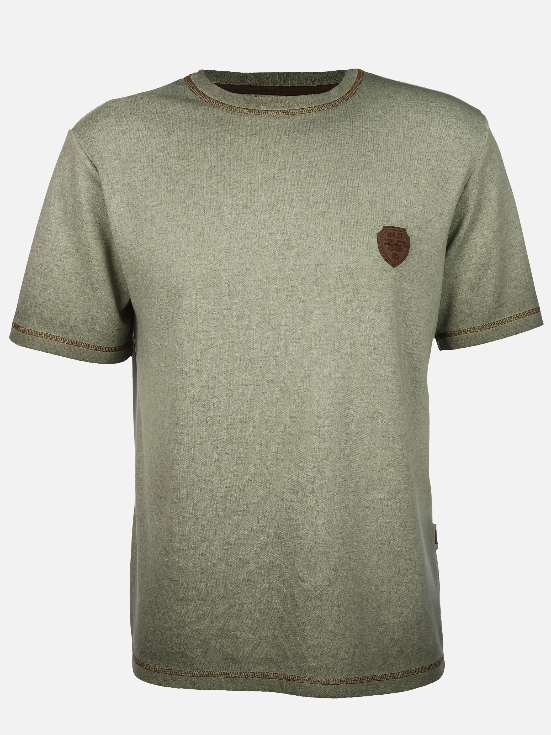 Southern Territory He. T-Shirt 1/2 Arm Struktur Oliv 928833 OLIVE 1