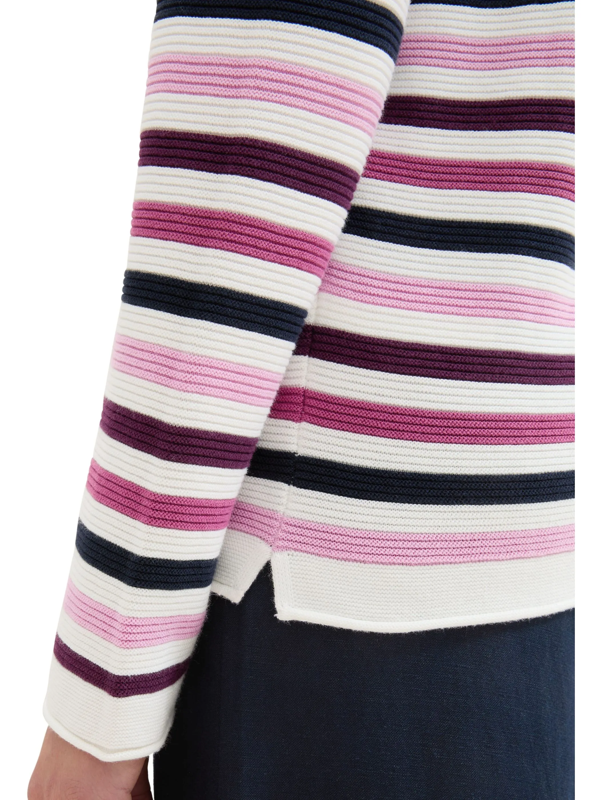 Tom Tailor 1016350 NOS sweater new ottoma Pink 827729 37066 3