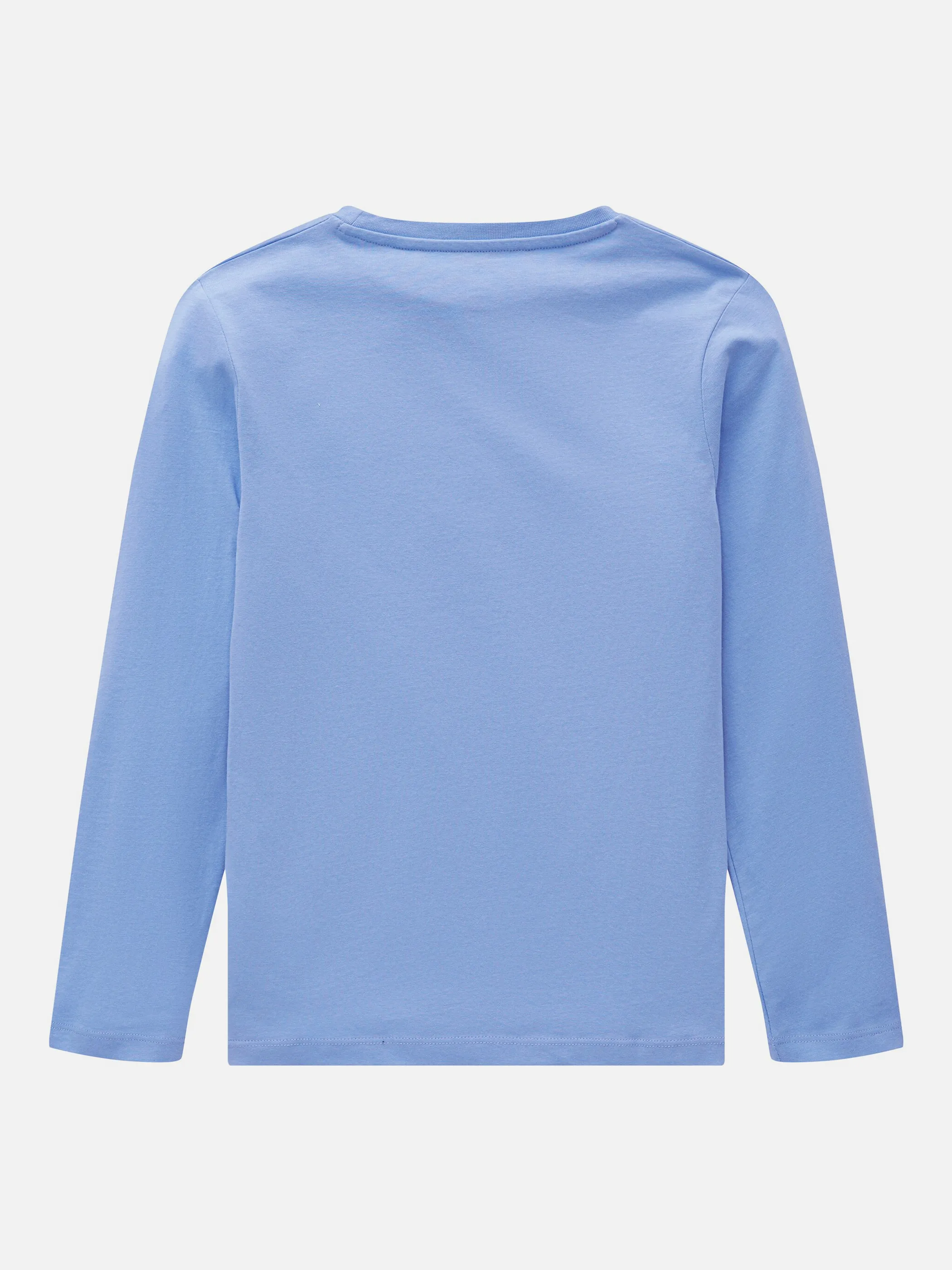 Tom Tailor 1033149 fitted printed longsle Blau 869641 12146 2