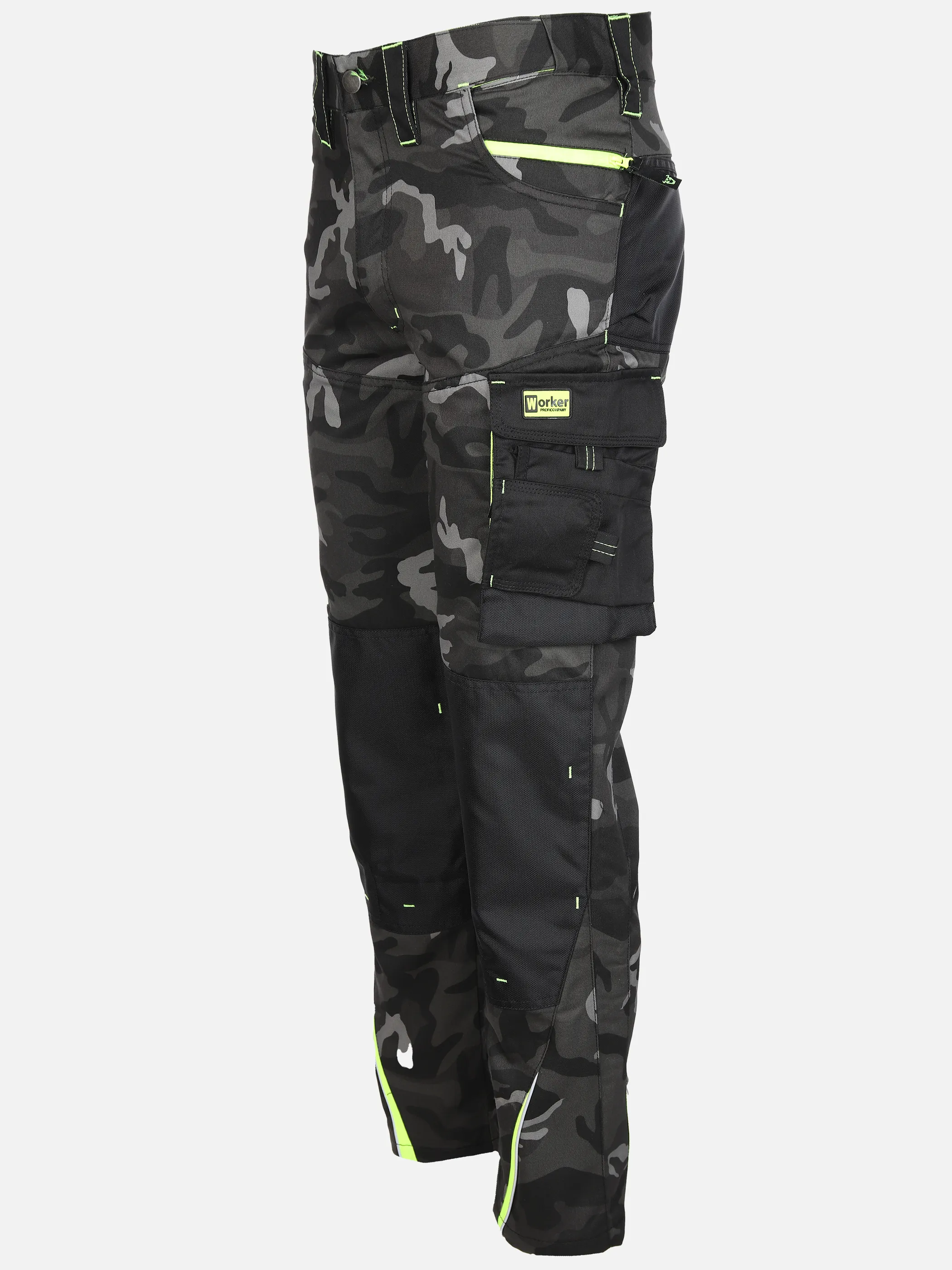 Worker He. Berufshose Neon Grau 828782 CAMOU/YELL 3 Worker He. Berufshose Neon Grau 828782 CAMOU/YELL 3