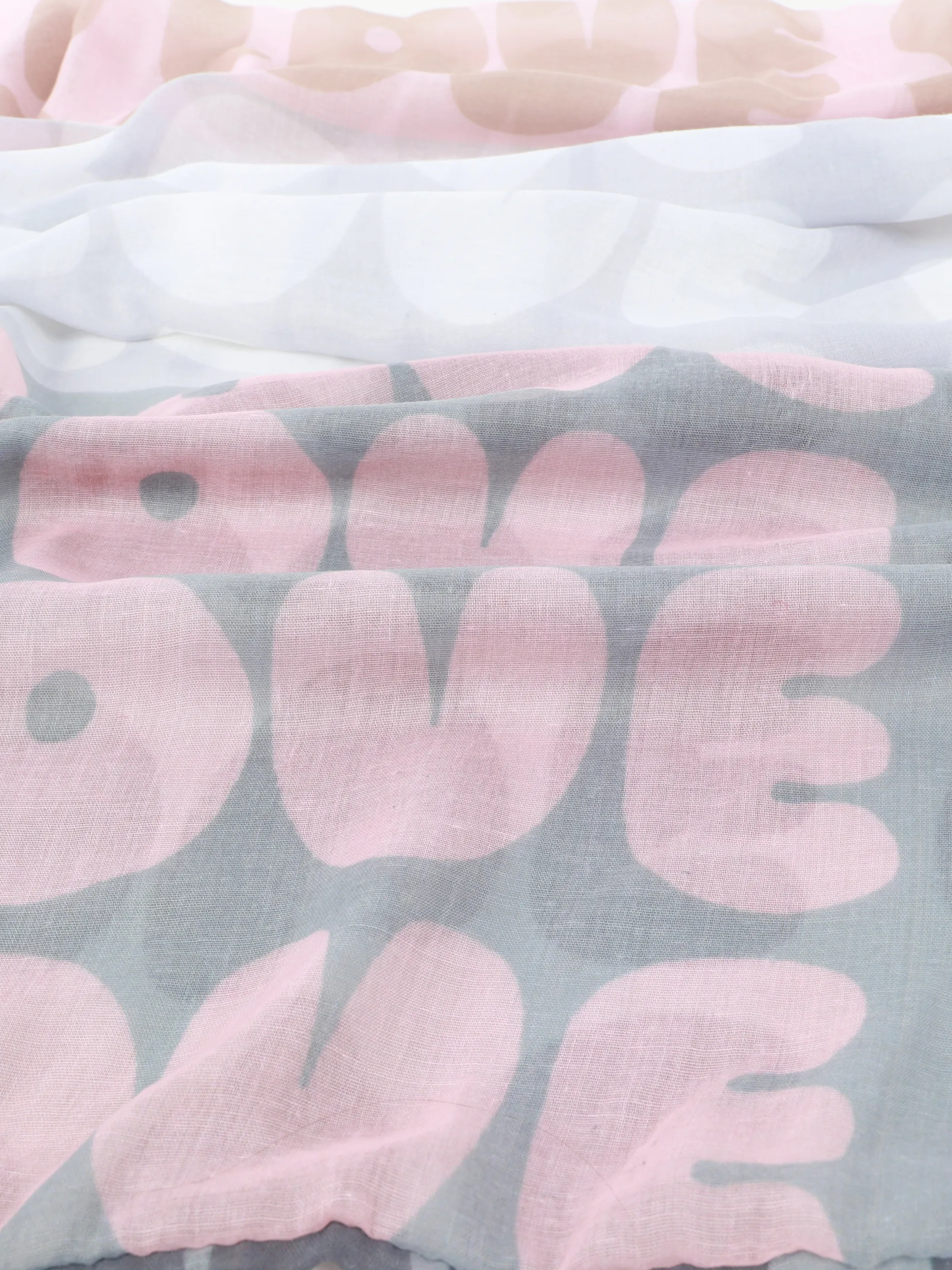 Sure Da-Loop m. Druck Grau 927537 ROSE 3