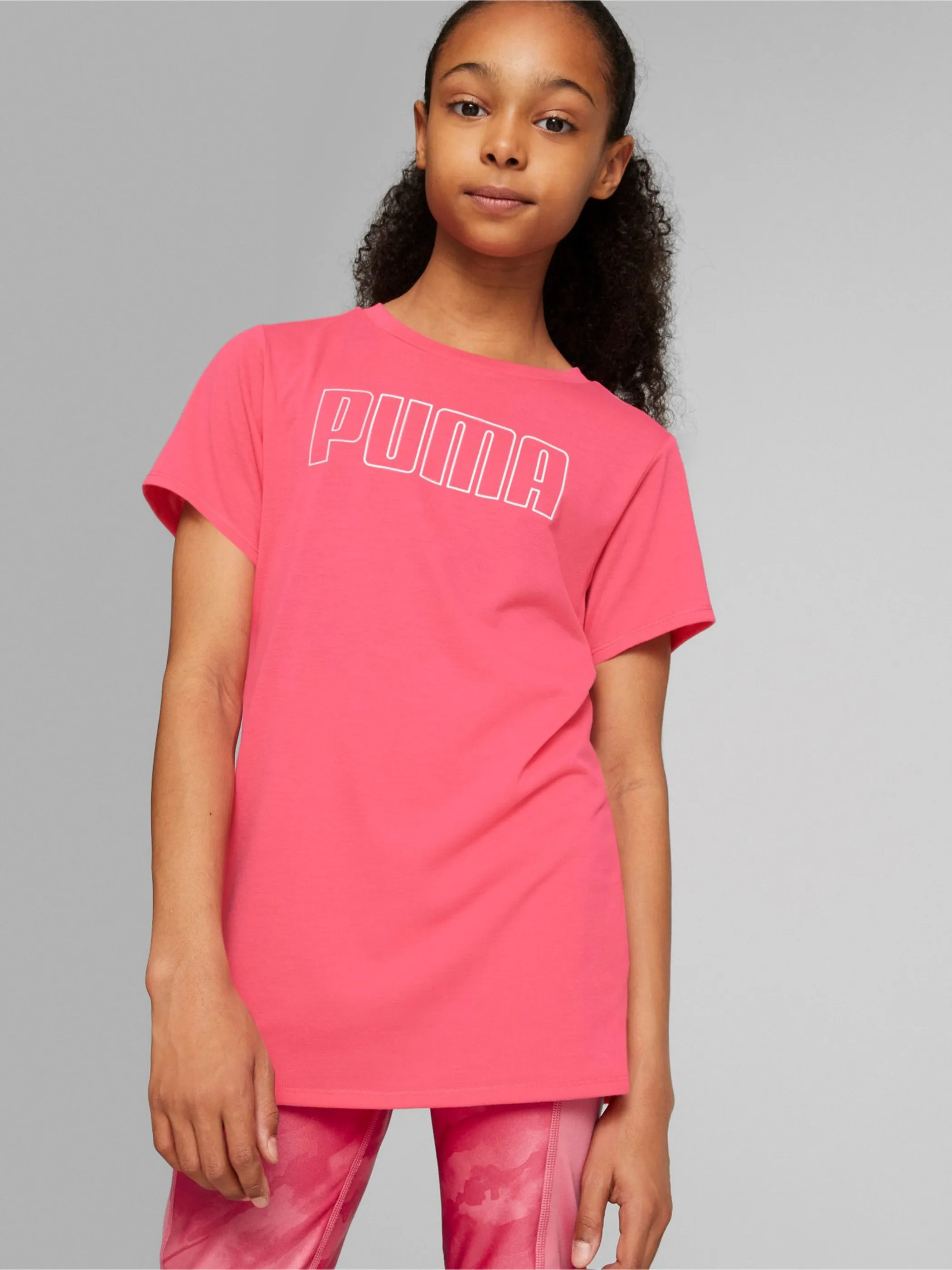 Puma 670166 Md-T-Shirt m.Logoprint Pink 865812 82 PINK 3 Puma 670166 Md-T-Shirt m.Logoprint Pink 865812 82 PINK 3
