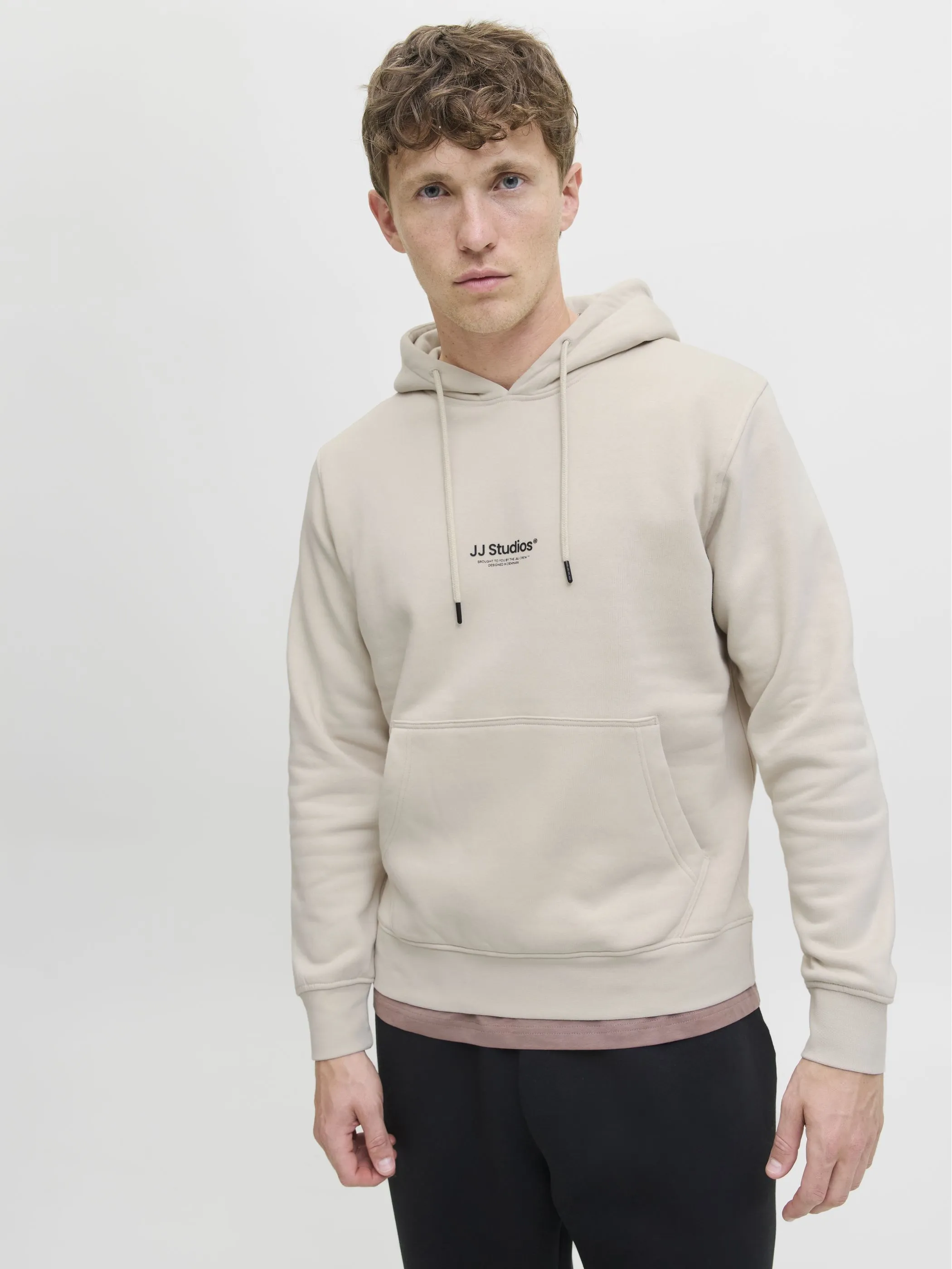 Jack Jones 12278789 JJESOHO SWEAT HOOD NO Braun 912423 176631