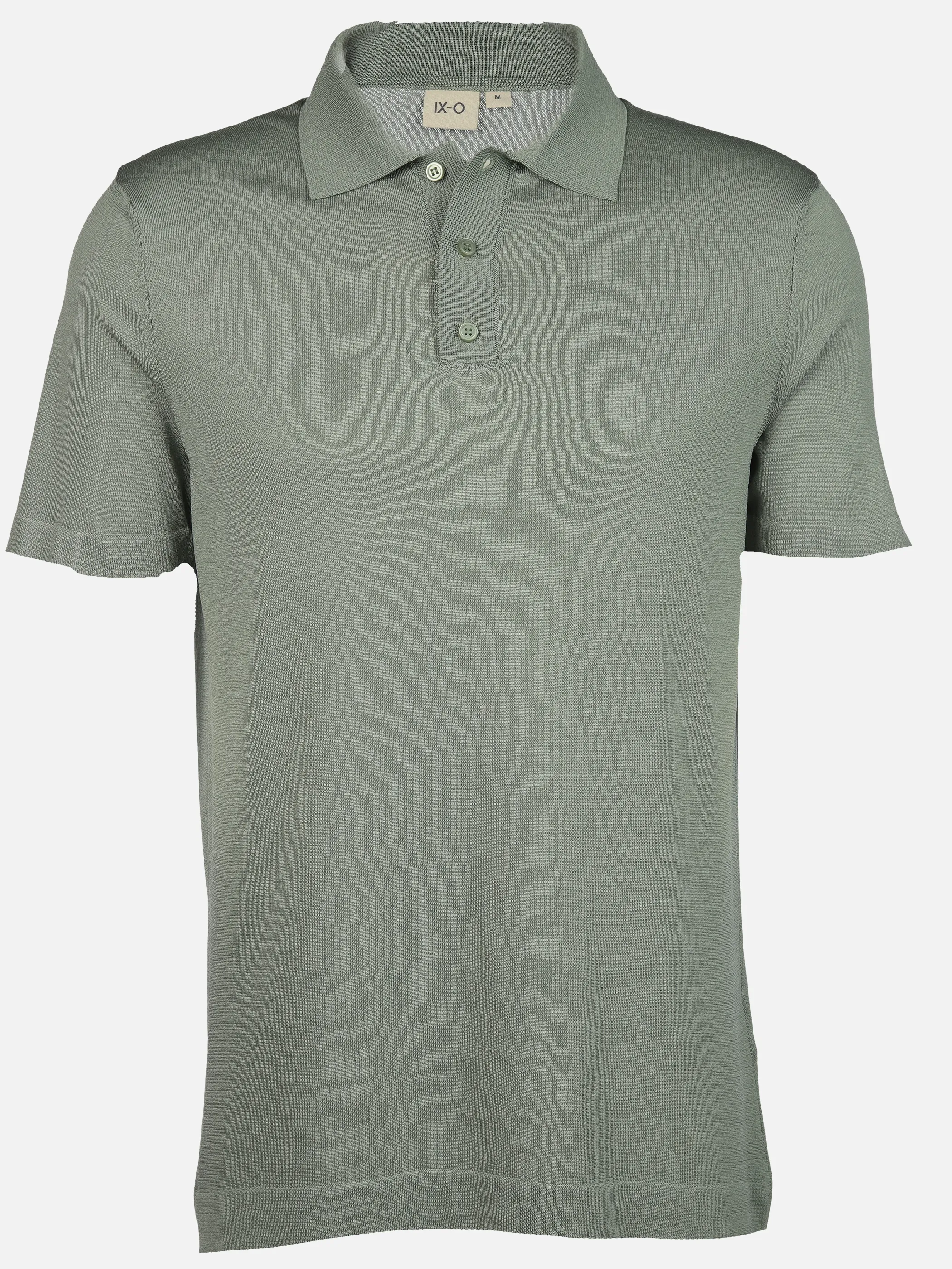 IX-O YF He-Strick Poloshirt Grün 909844 MINT 1