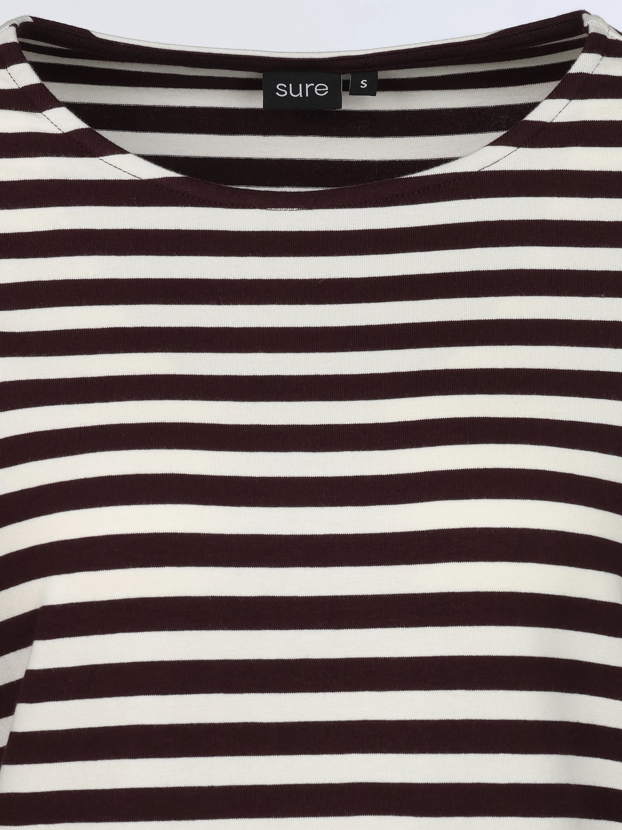 Sure Da. Ringelshirt Rot 928409 BURGUND 3