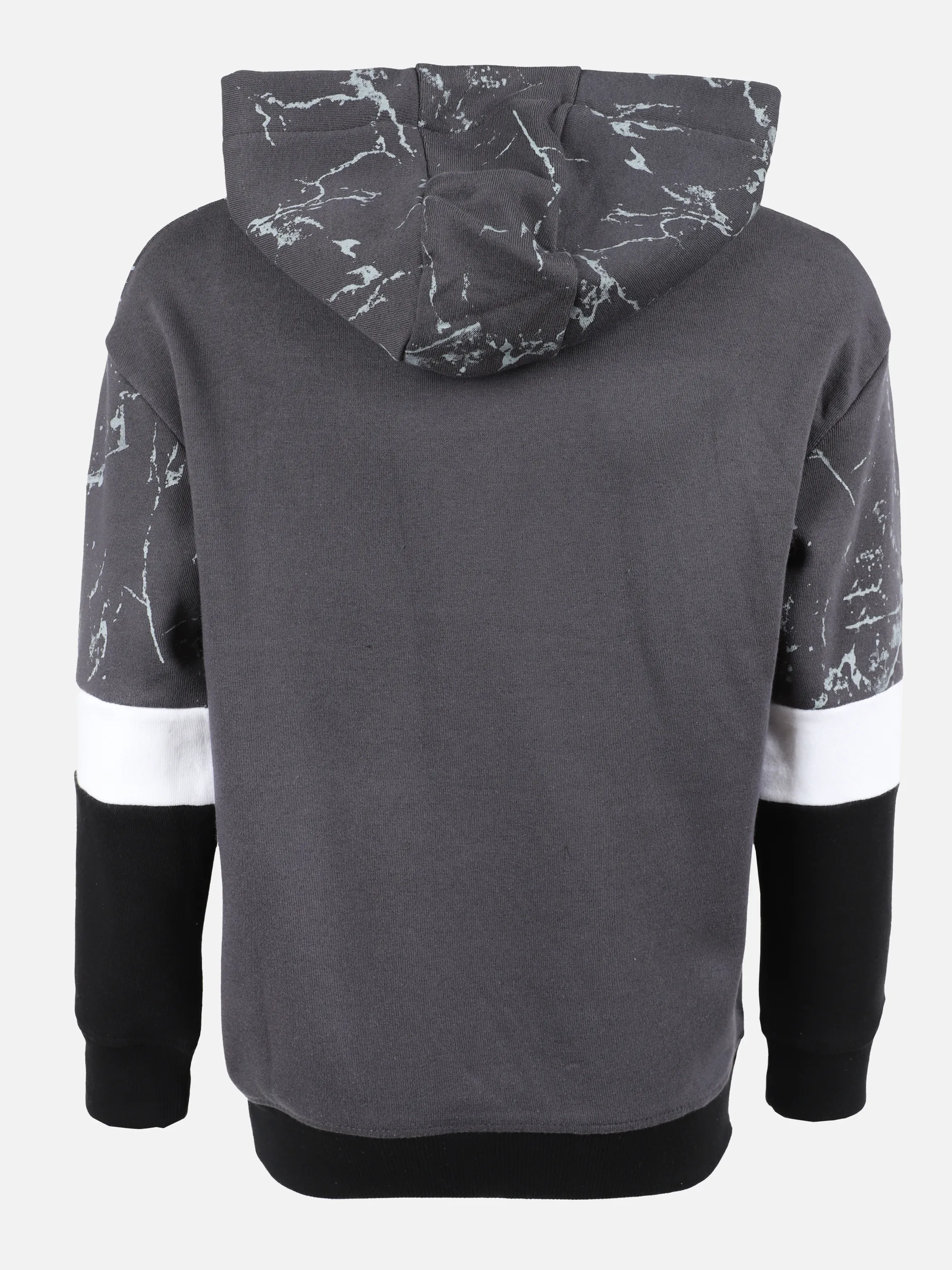 Stop + Go TB- Hoodie colorblock Grau 898691 19-4104 2 Stop + Go TB- Hoodie colorblock Grau 898691 19-4104 2