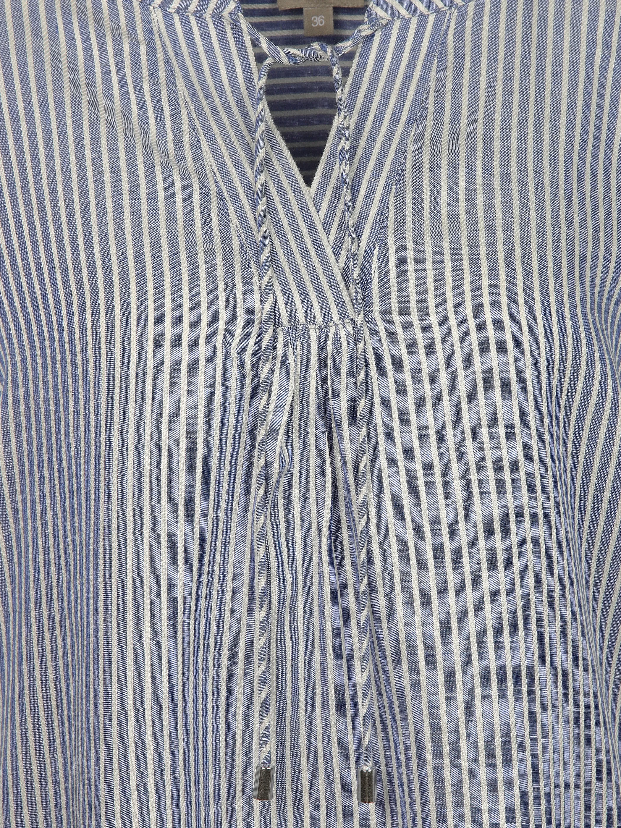 Sure Da-Bluse m. Bändchen Blau 905649 BL/OFFW 3 Sure Da-Bluse m. Bändchen Blau 905649 BL/OFFW 3