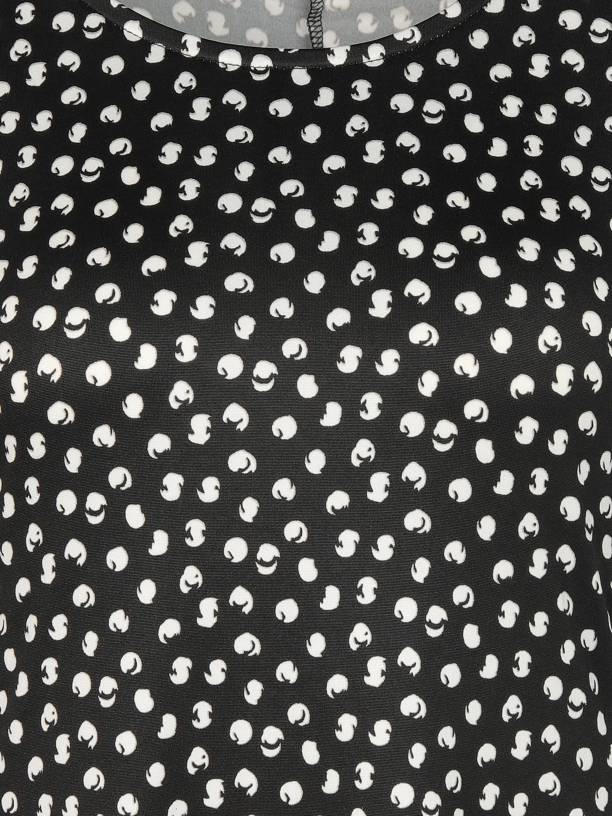 Sure Da-Jersey Kleid 1/2 Arm Schwarz 908111 SW 3