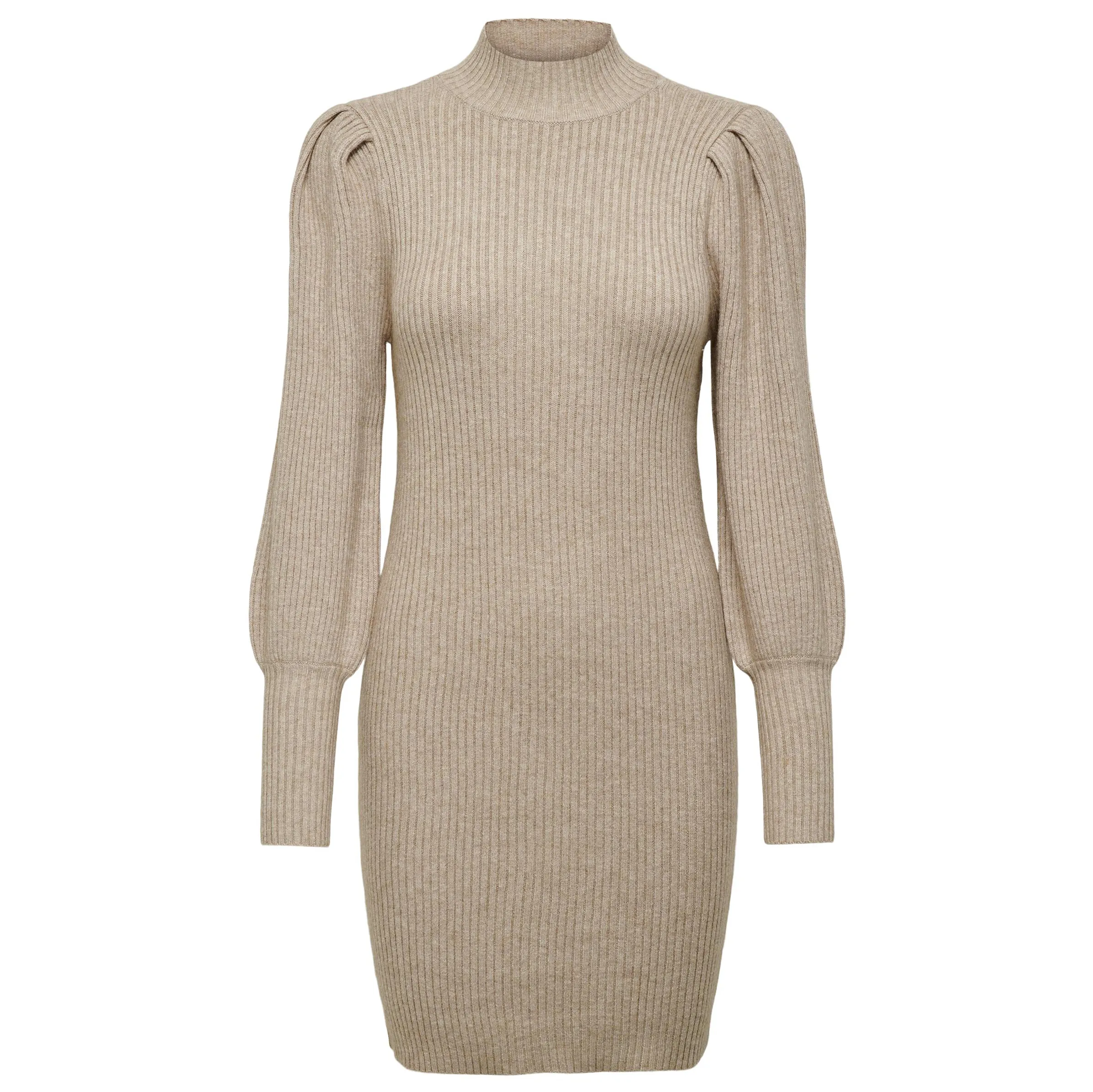 Only 15232502 ONLKATIA L/S DRESS KN Braun 866327 278275001 1