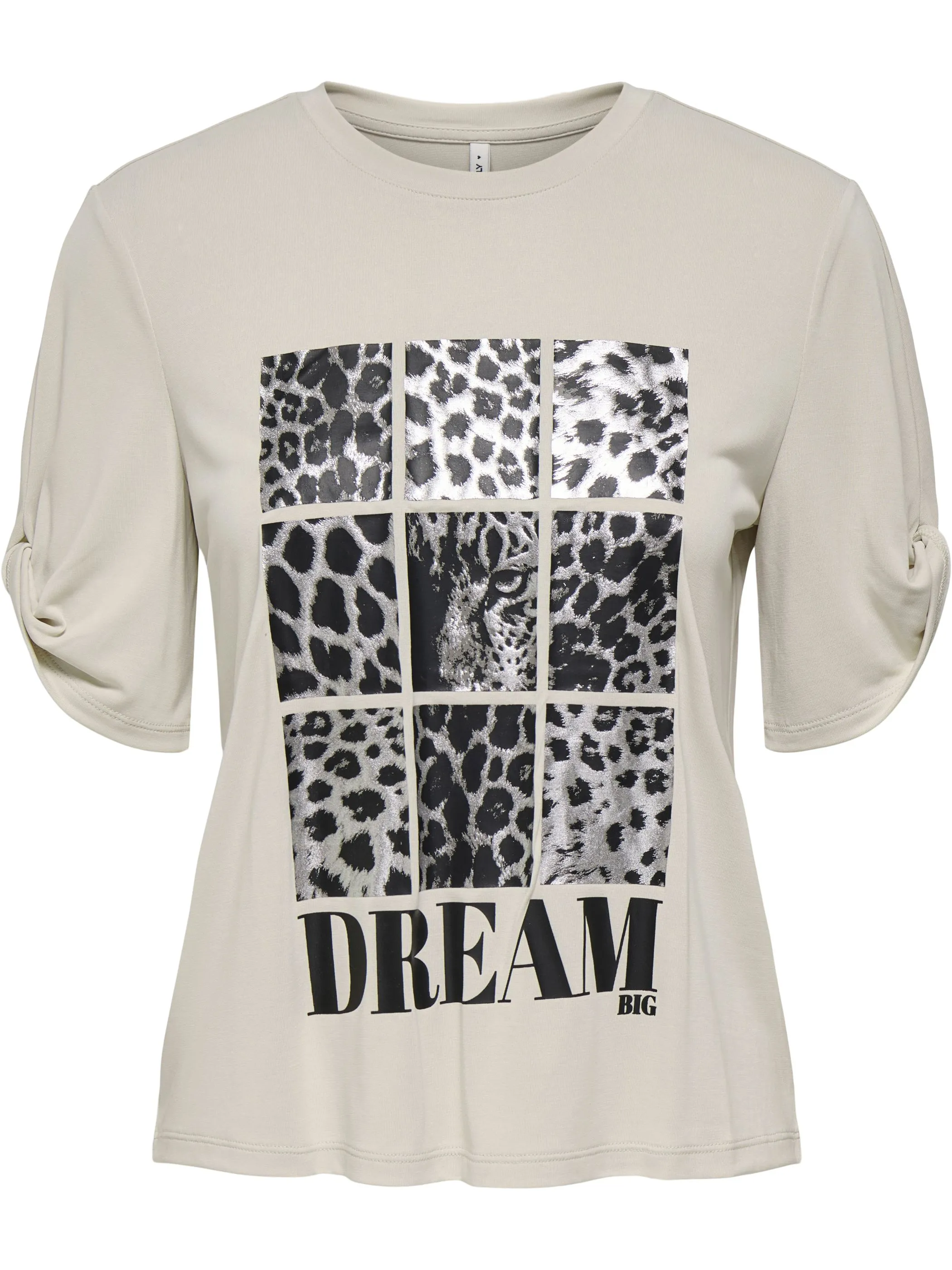 Only 15349921 ONLFREE LIFE S/S CREA Grau 910604 189959002 1