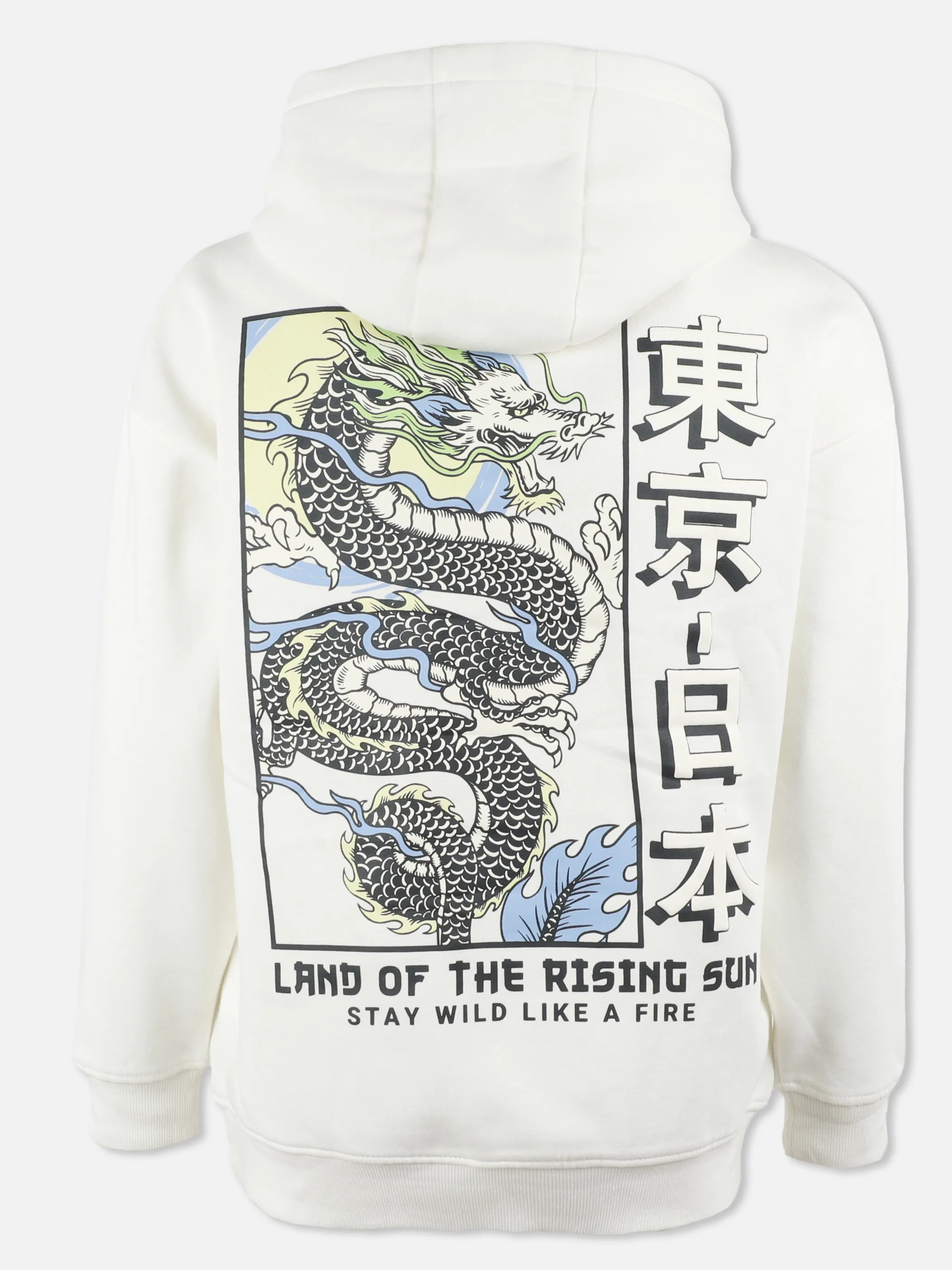 One Way JJ Sweatshirt weiß mit back Print Weiß 930331 WE 2