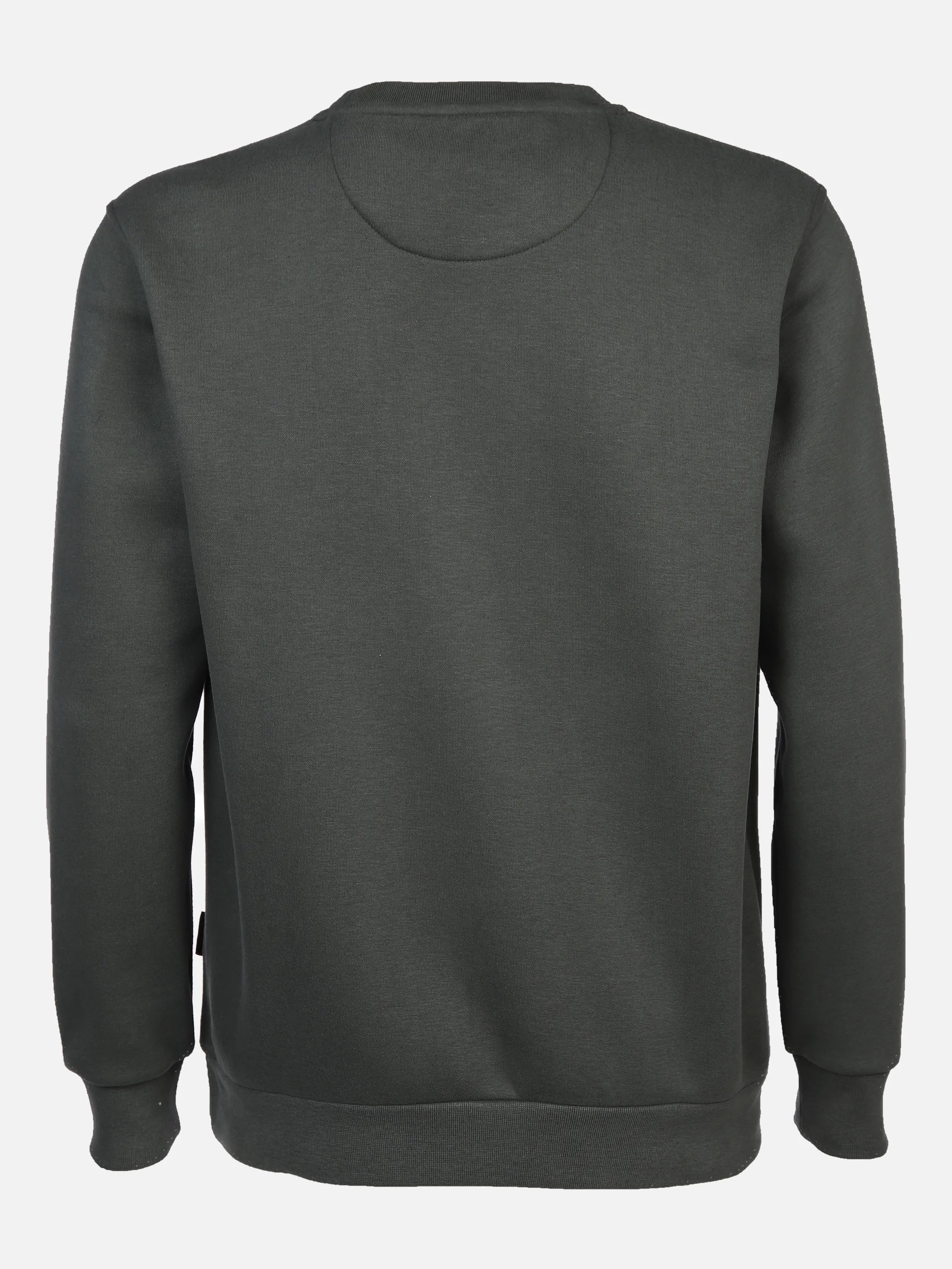 Jim Spencer He. Sweatshirt uni basic Grün 870104 OLIVE 2 Jim Spencer He. Sweatshirt uni basic Grün 870104 OLIVE 2