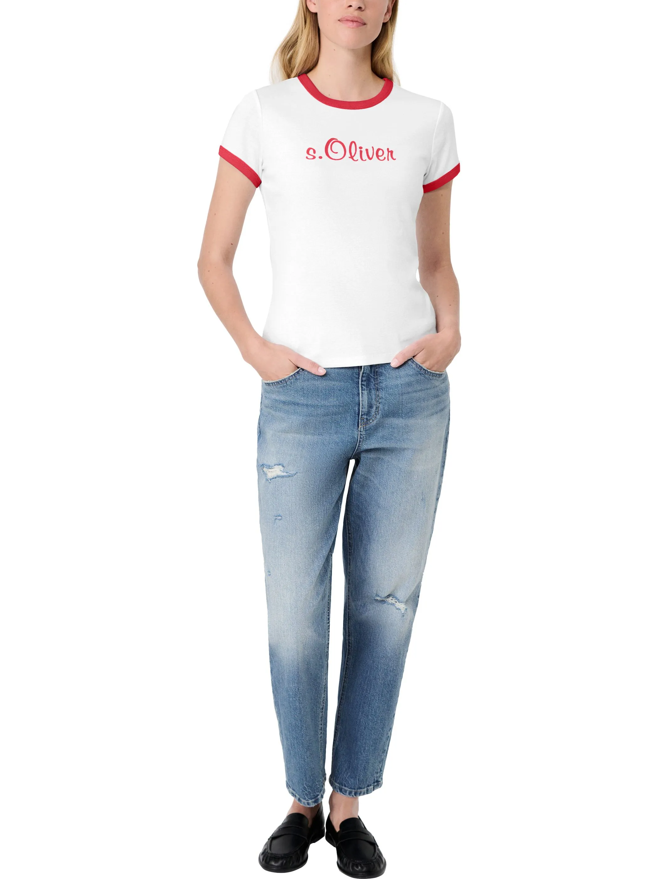 s.Oliver 2188320 T-Shirt Rot 936192 33D1 3