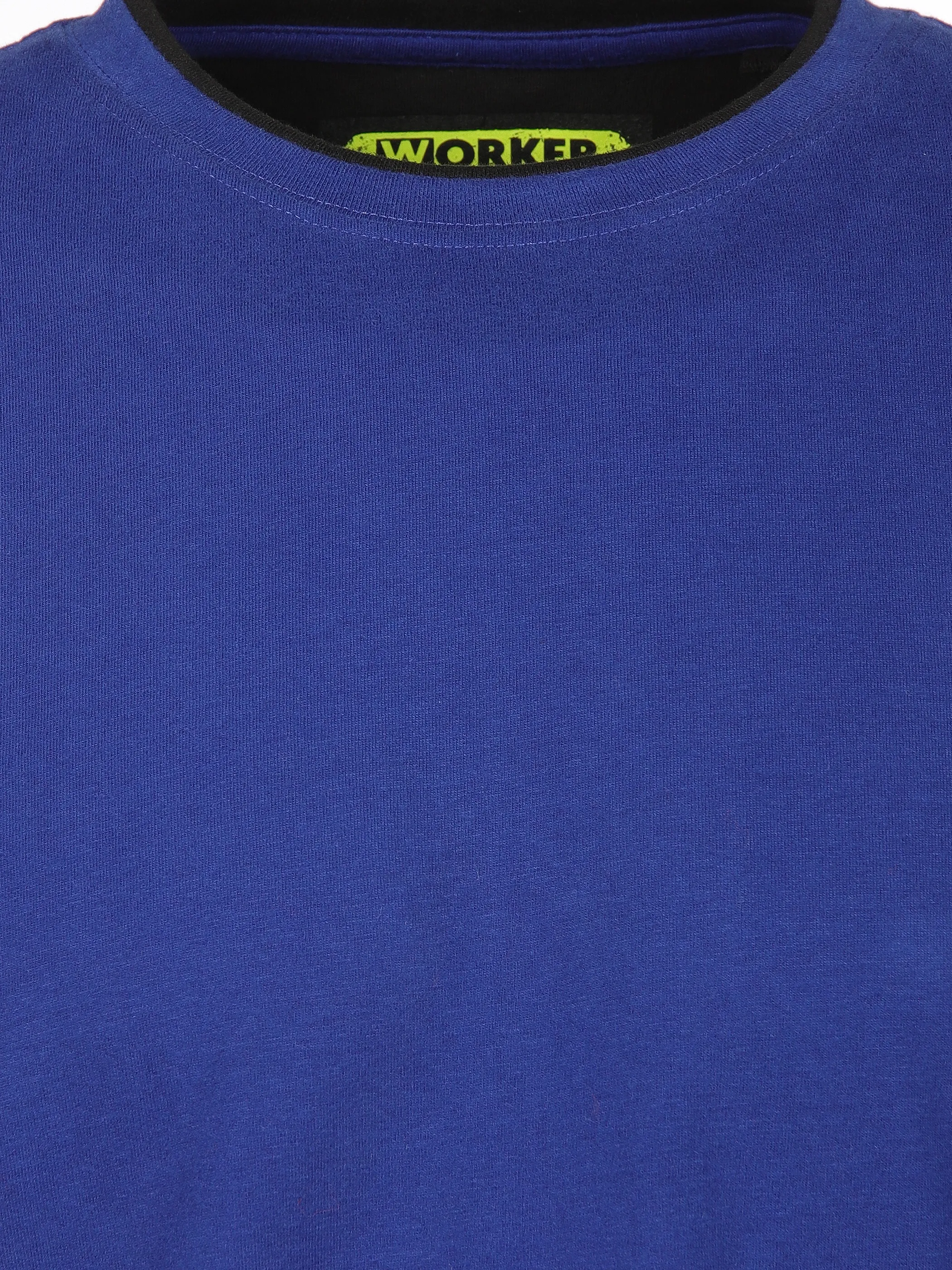 Worker He. T-Shirt 1/1 Arm Blau 898411 BLUE 3