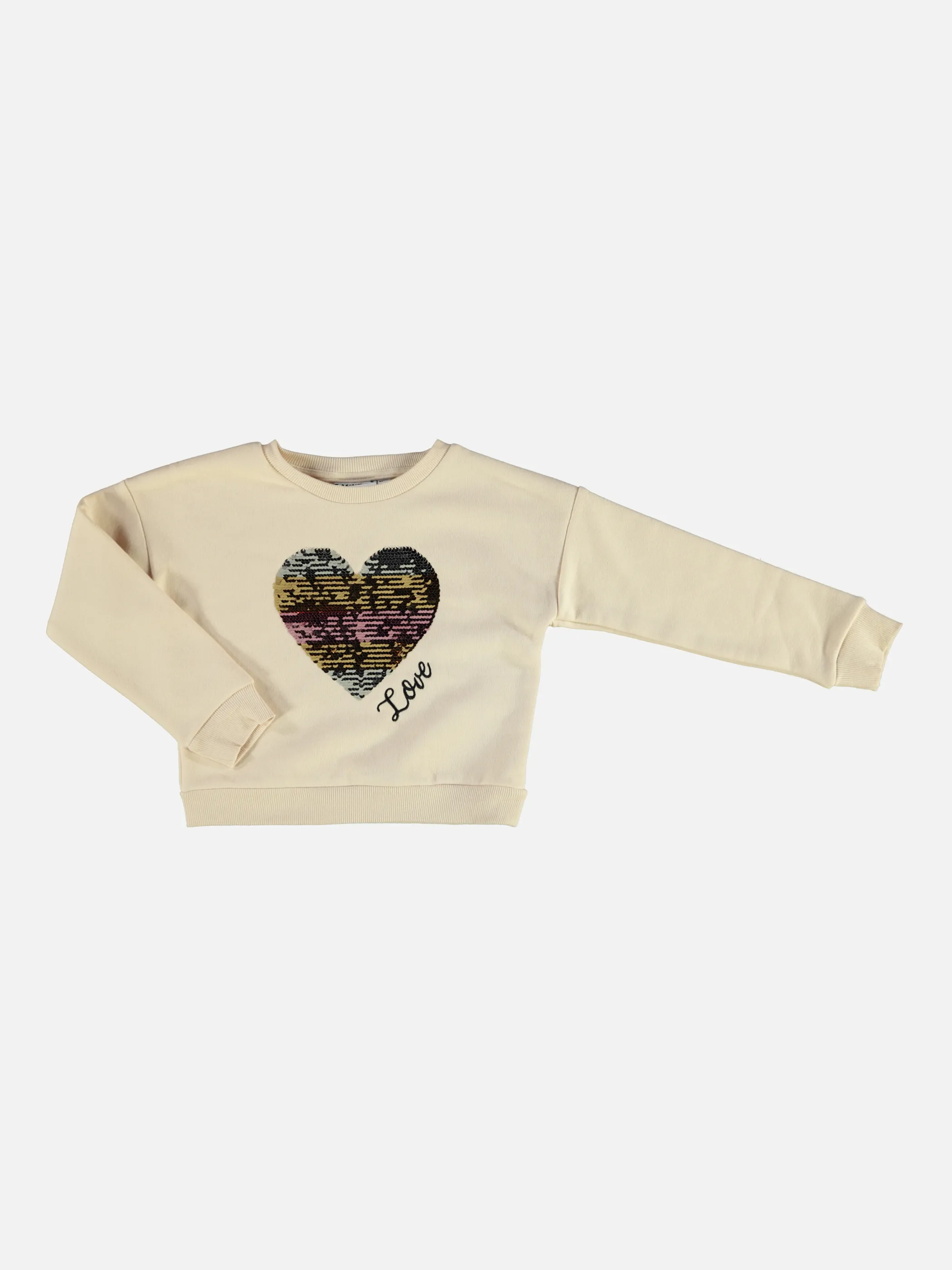 Stop + Go MG Sweatshirt in beige Braun 846067 BEIGE 1 Stop + Go MG Sweatshirt in beige Braun 846067 BEIGE 1