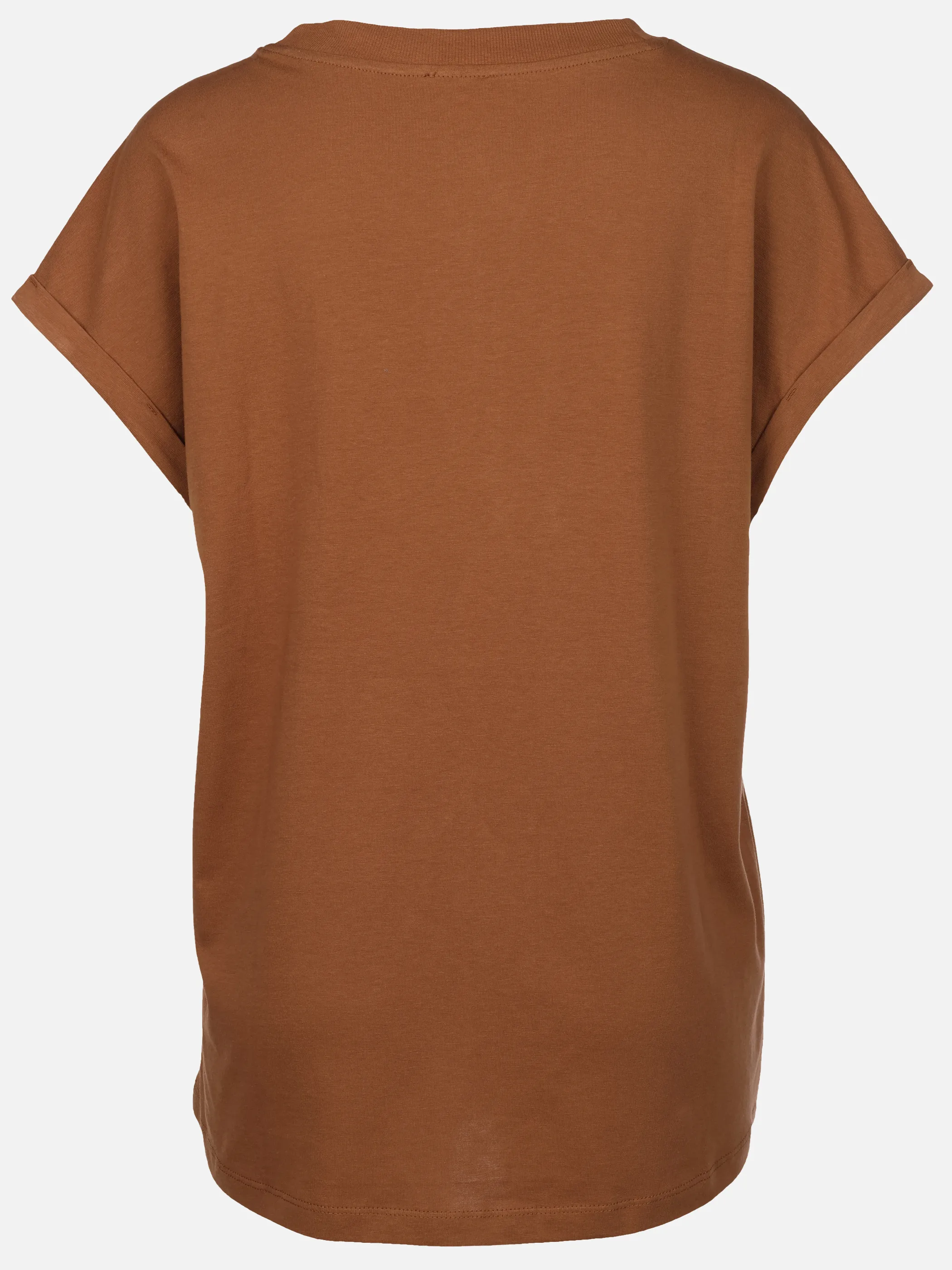 s.Oliver 2184731 T-Shirt, Uni Braun 930461 8830 2