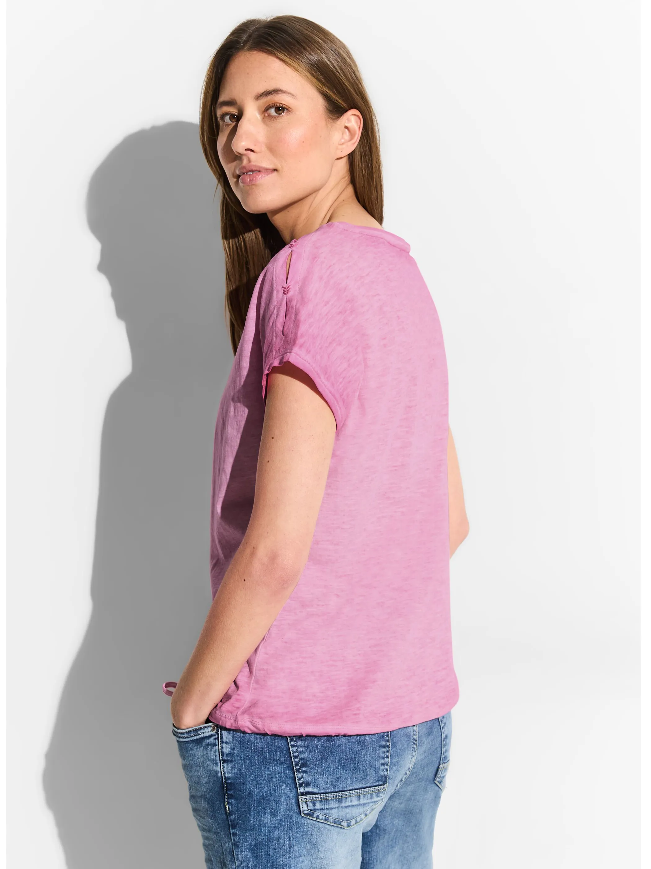 Cecil B321509 NOS GMD Shirt Pink 898433 15369 2
