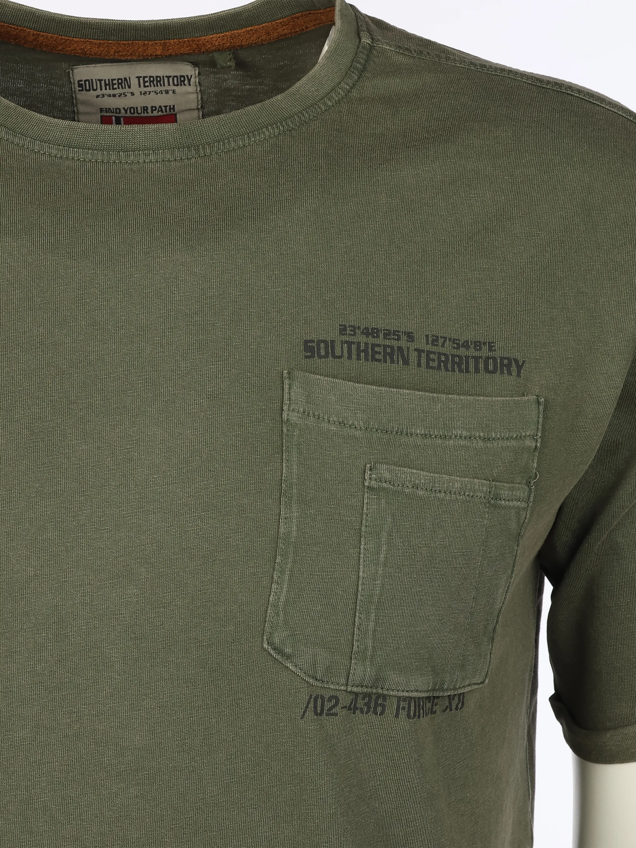 Southern Territory He. T-Shirt 1/2 Cargotasche Oliv 920983 OLIVE 3