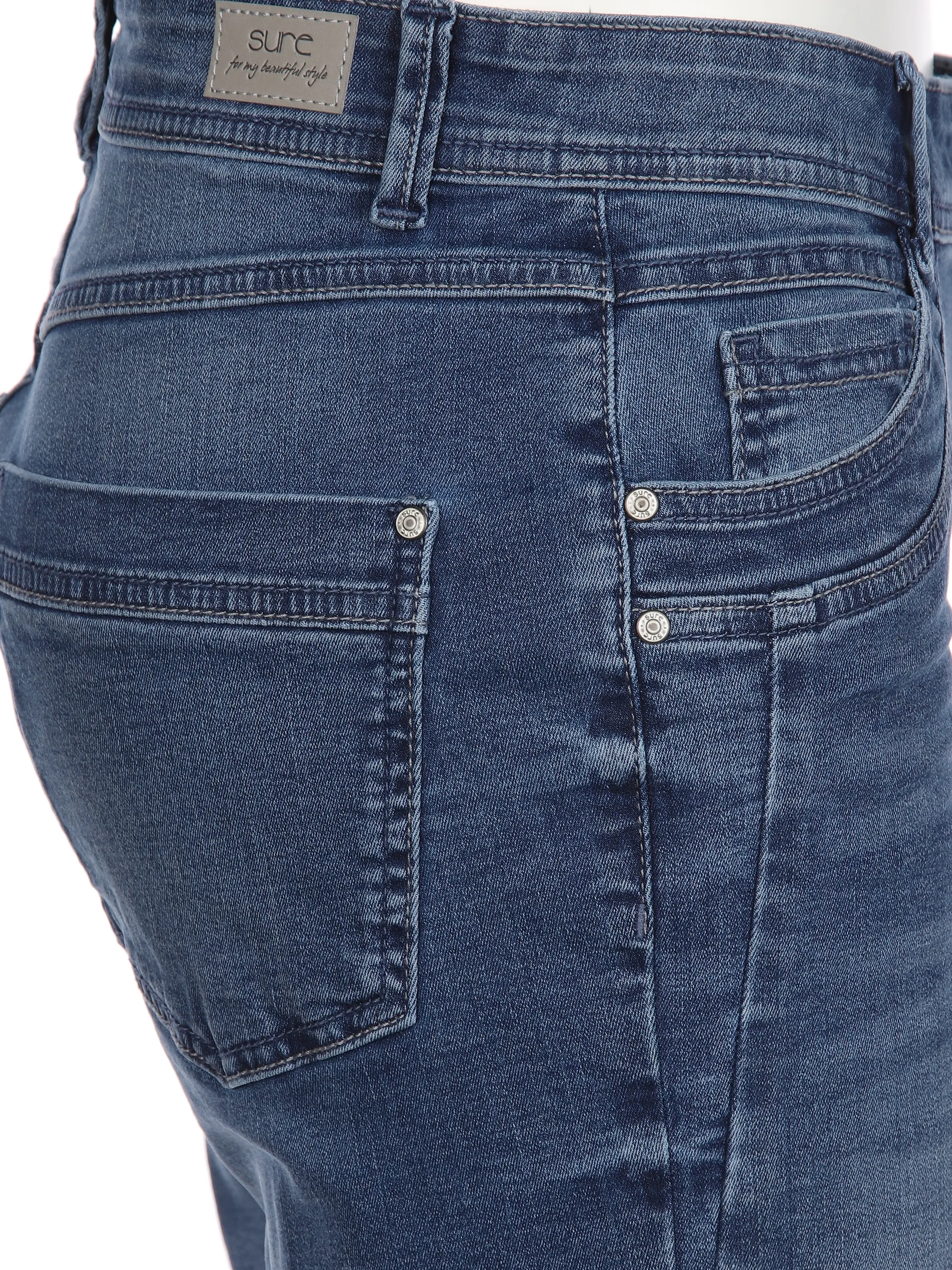 Sure Da-Jeans-Bermuda Blau 891152 BLUE 4 Sure Da-Jeans-Bermuda Blau 891152 BLUE 4