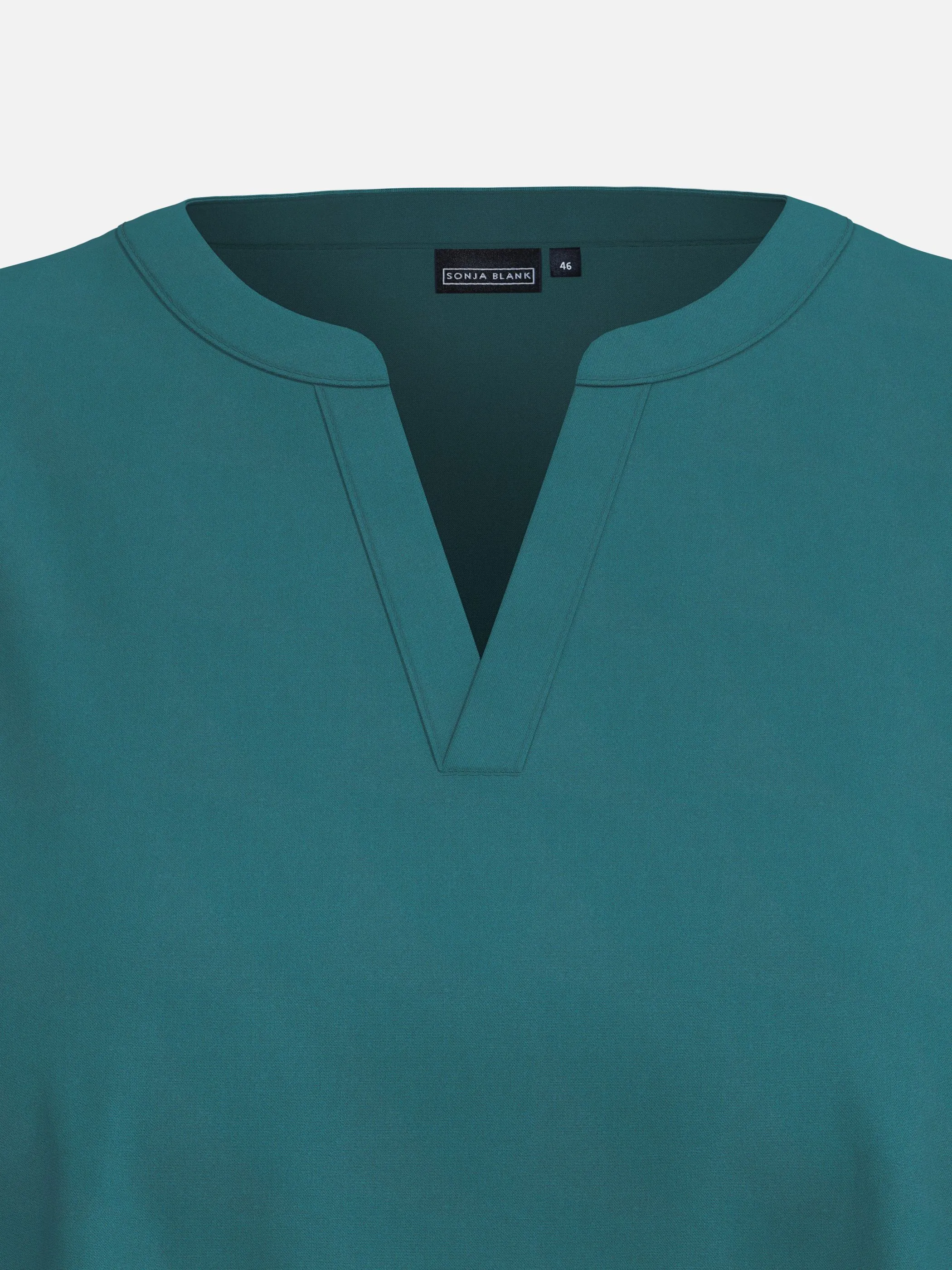 Sonja Blank Da-gr.Gr. Bluse Türkis 930009 PETROL 3