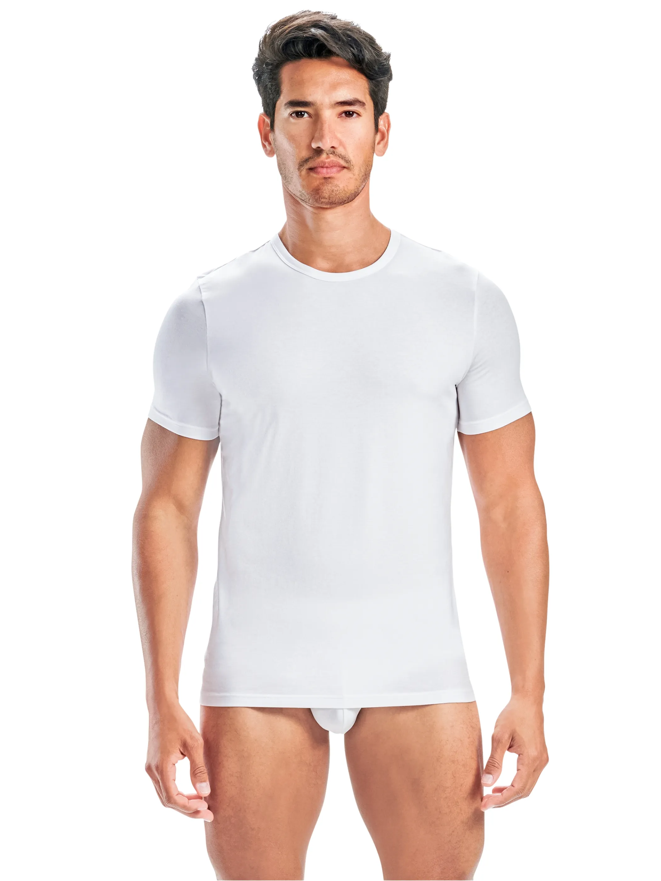 Adidas 4A2M04 Crew Neck T-Shirt (2PK) Weiß 894517 100 4 Adidas 4A2M04 Crew Neck T-Shirt (2PK) Weiß 894517 100 4