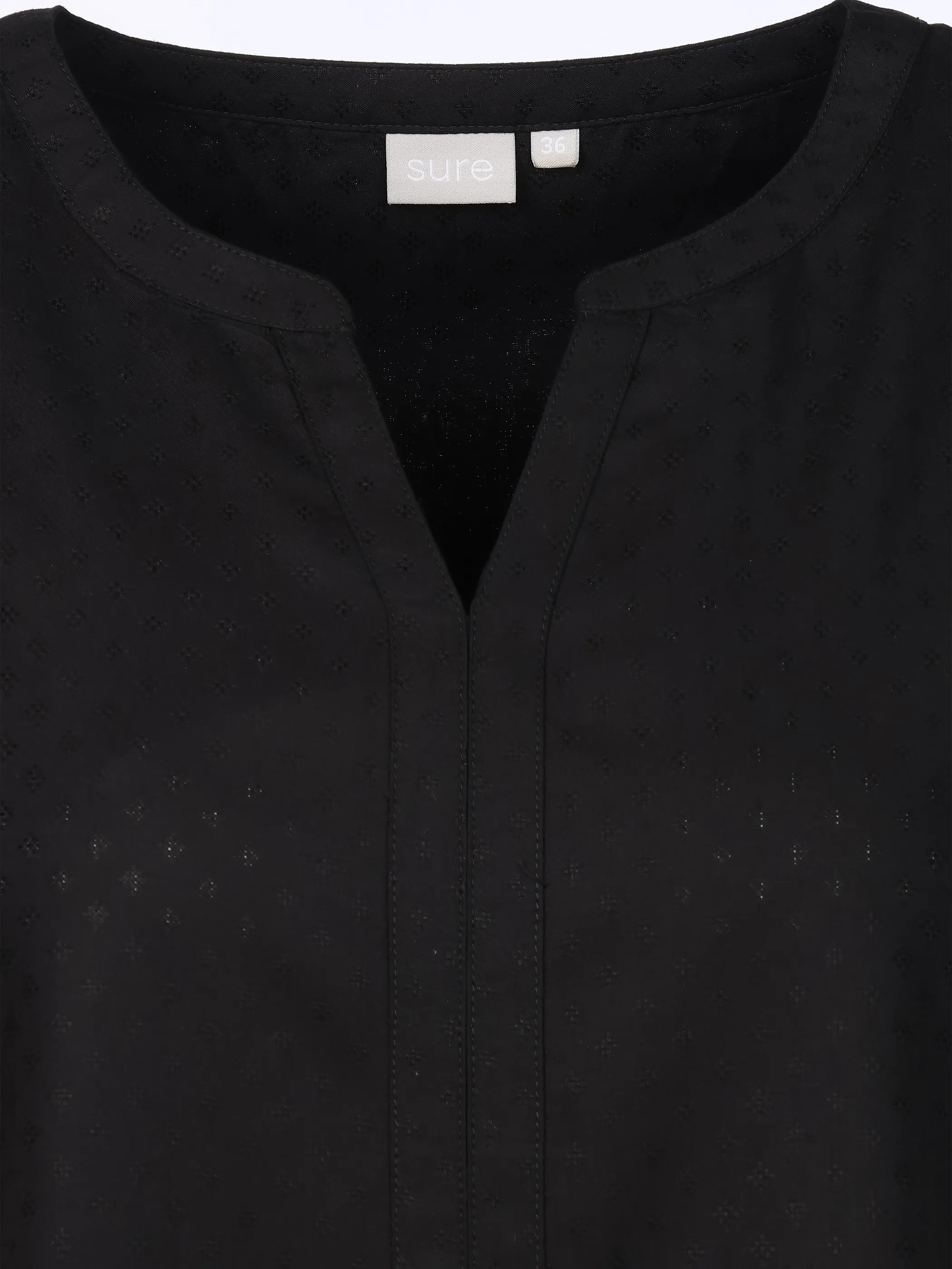 Sure Da-Top in Dobby-Style Schwarz 924514 BLACK 3