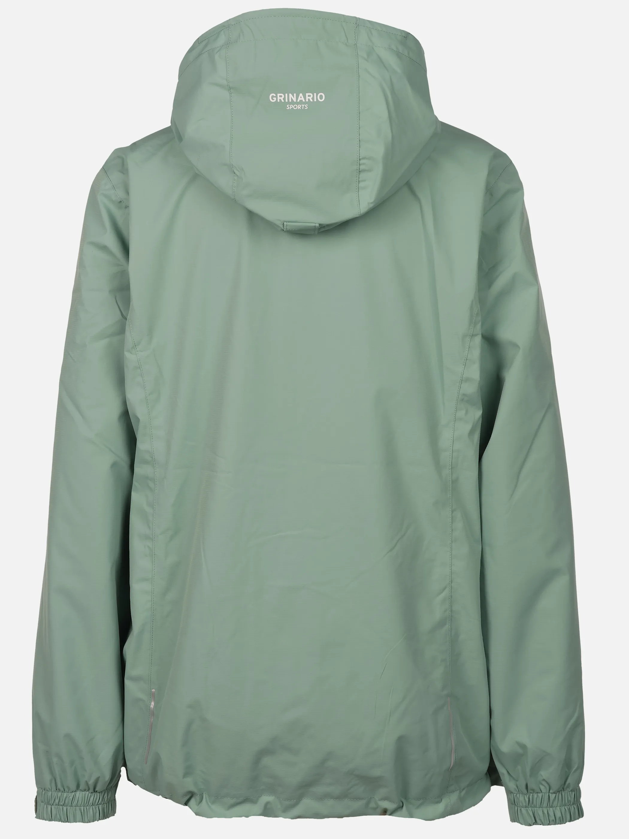 Grinario Sports Da-Regenjacke, m. abnehm. Kapuze Grün 921007 GREEN 2