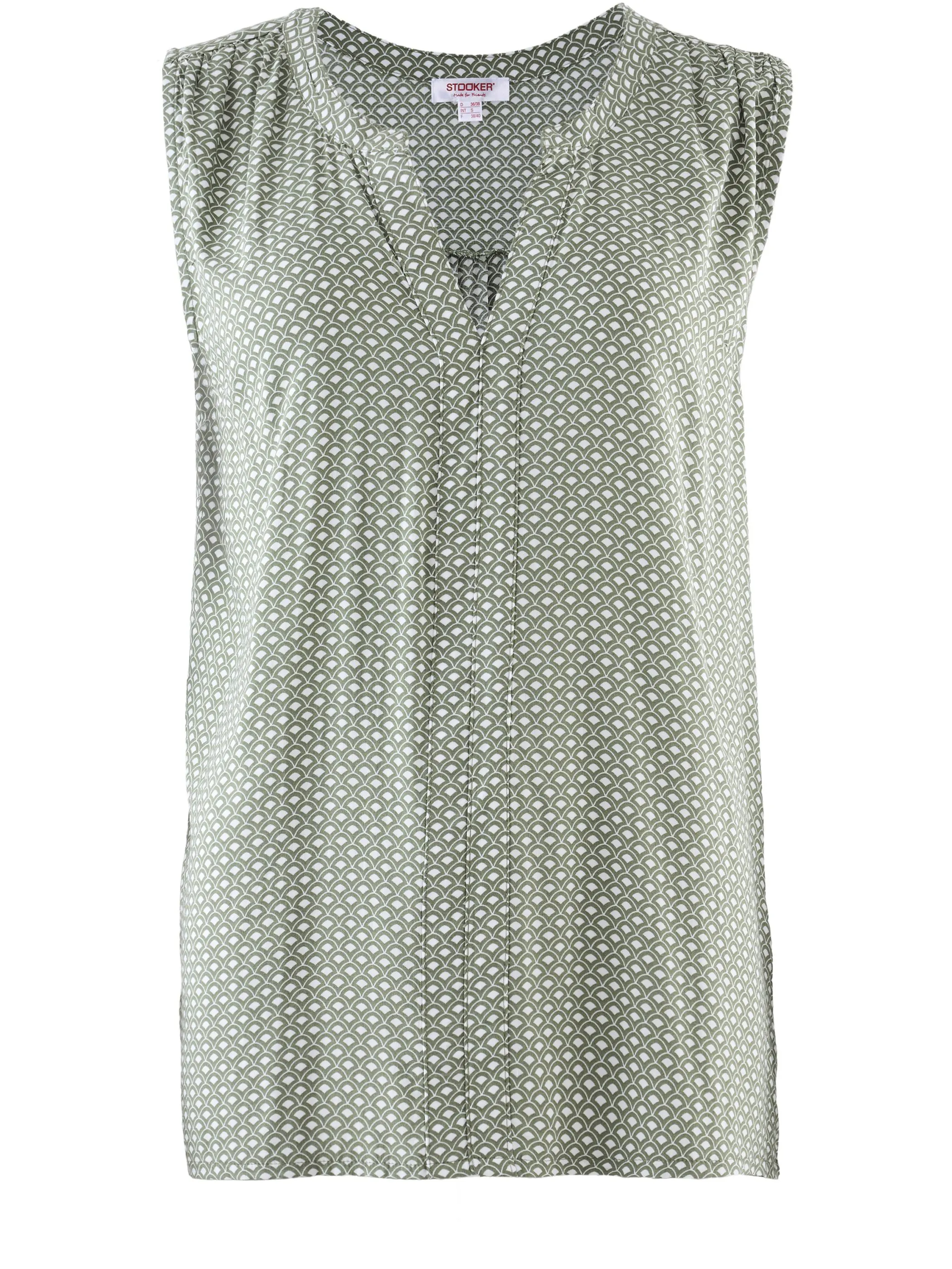 Stooker DOB 08580000009723 Da. Bluse/Hemd, Grün 911349 9723 4