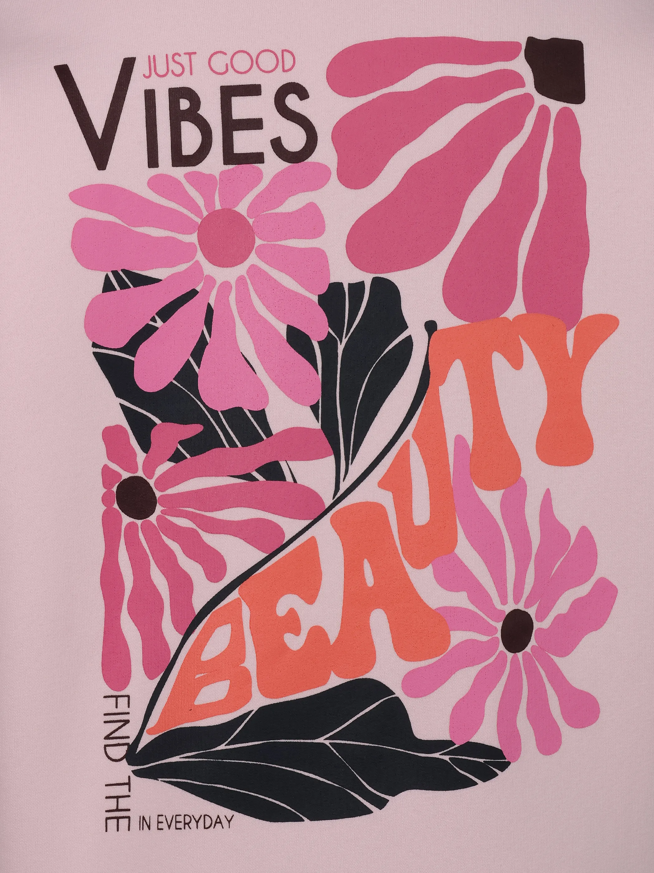 Lisa Tossa Da-Sweatshirt m. Backprint Rosa 922470 BALLERINA 3