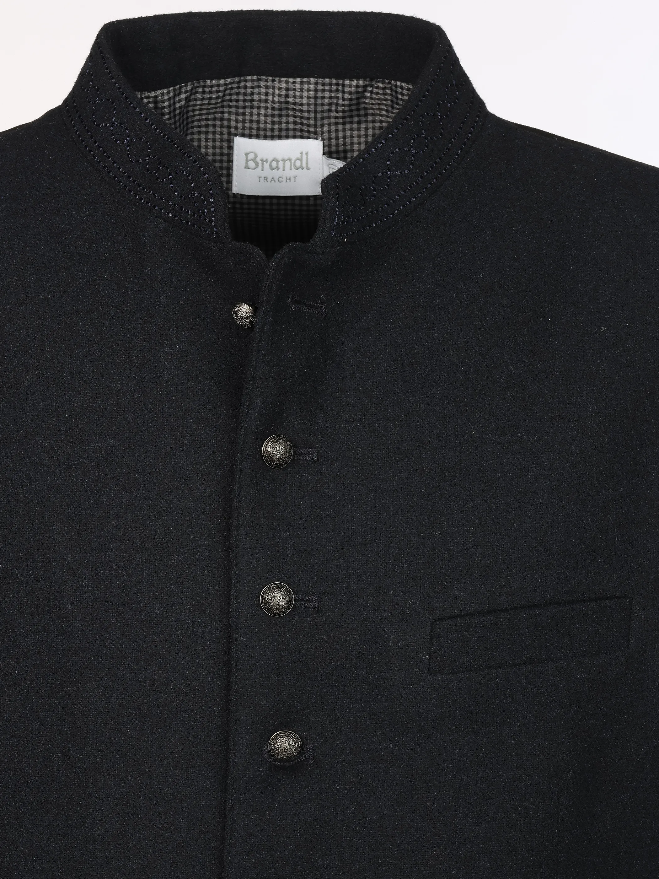 Brandl Tracht He. Woll-Trachtenweste Blau 909487 NAVY 3