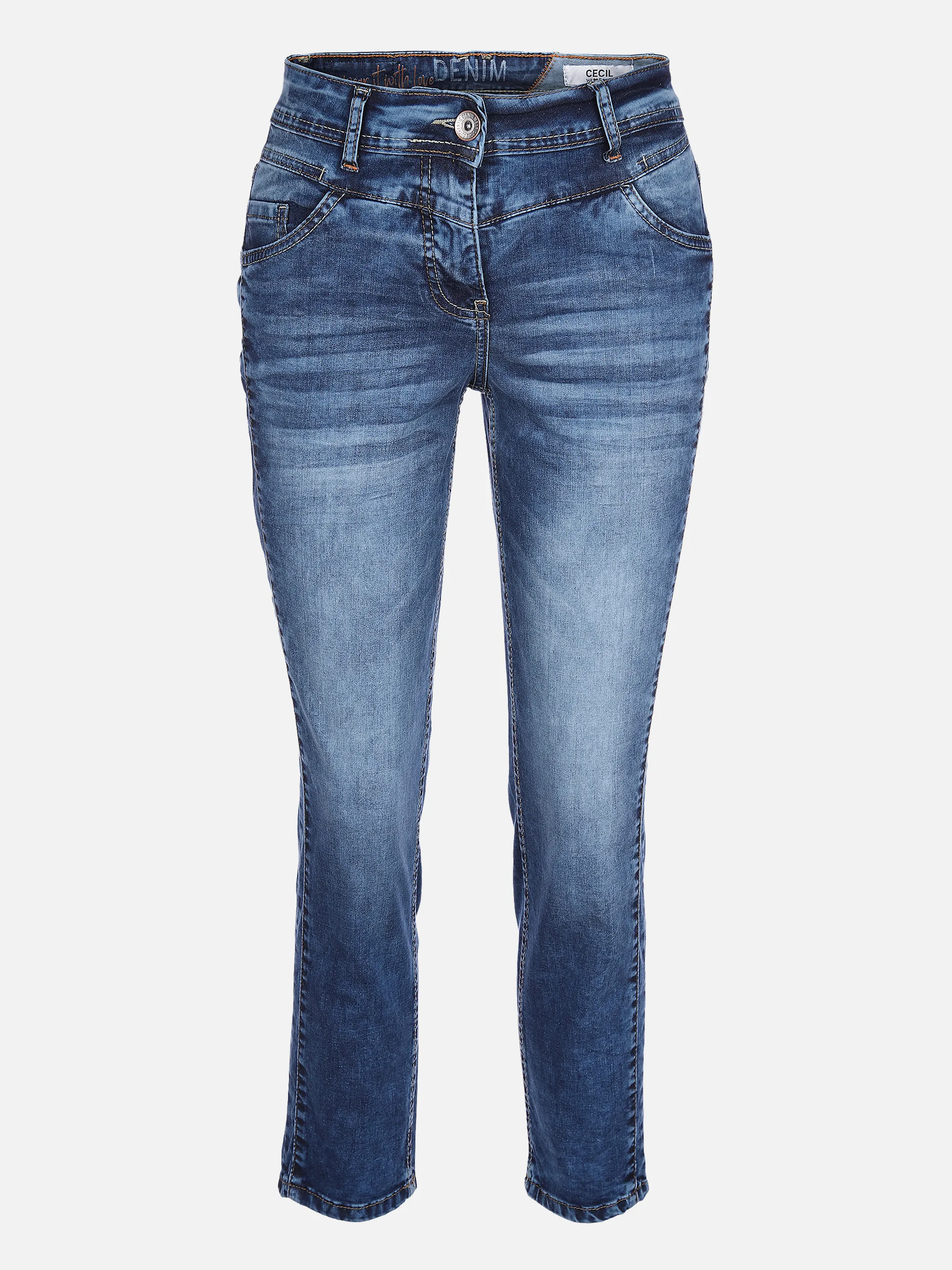 Cecil B374943 Style NOS Scarlett Mid Blau 866968 10240 1