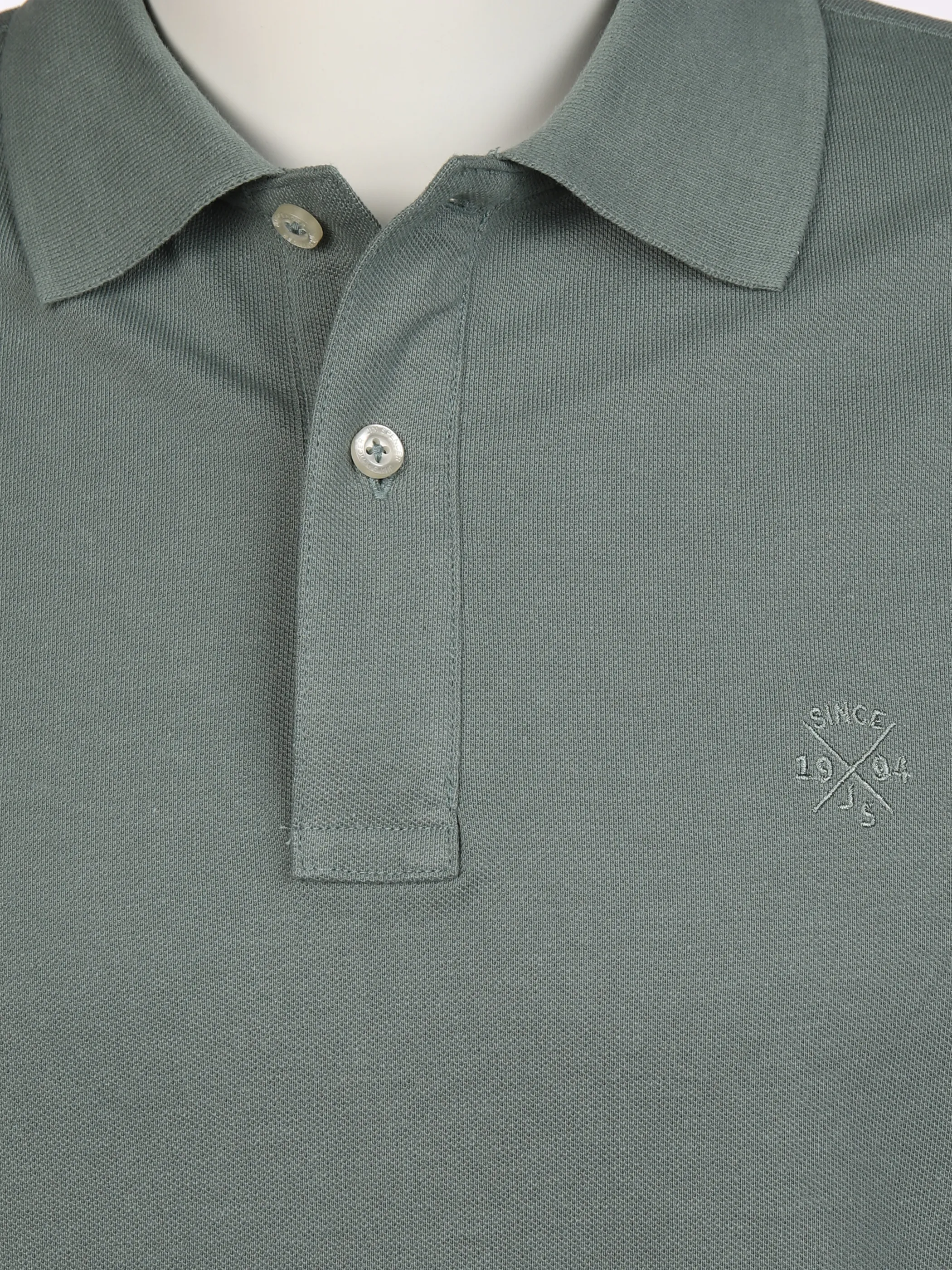 Jim Spencer He. Poloshirt 1/2 Arm uni basic Grün 890325 LIGHTGREEN 3 Jim Spencer He. Poloshirt 1/2 Arm uni basic Grün 890325 LIGHTGREEN 3