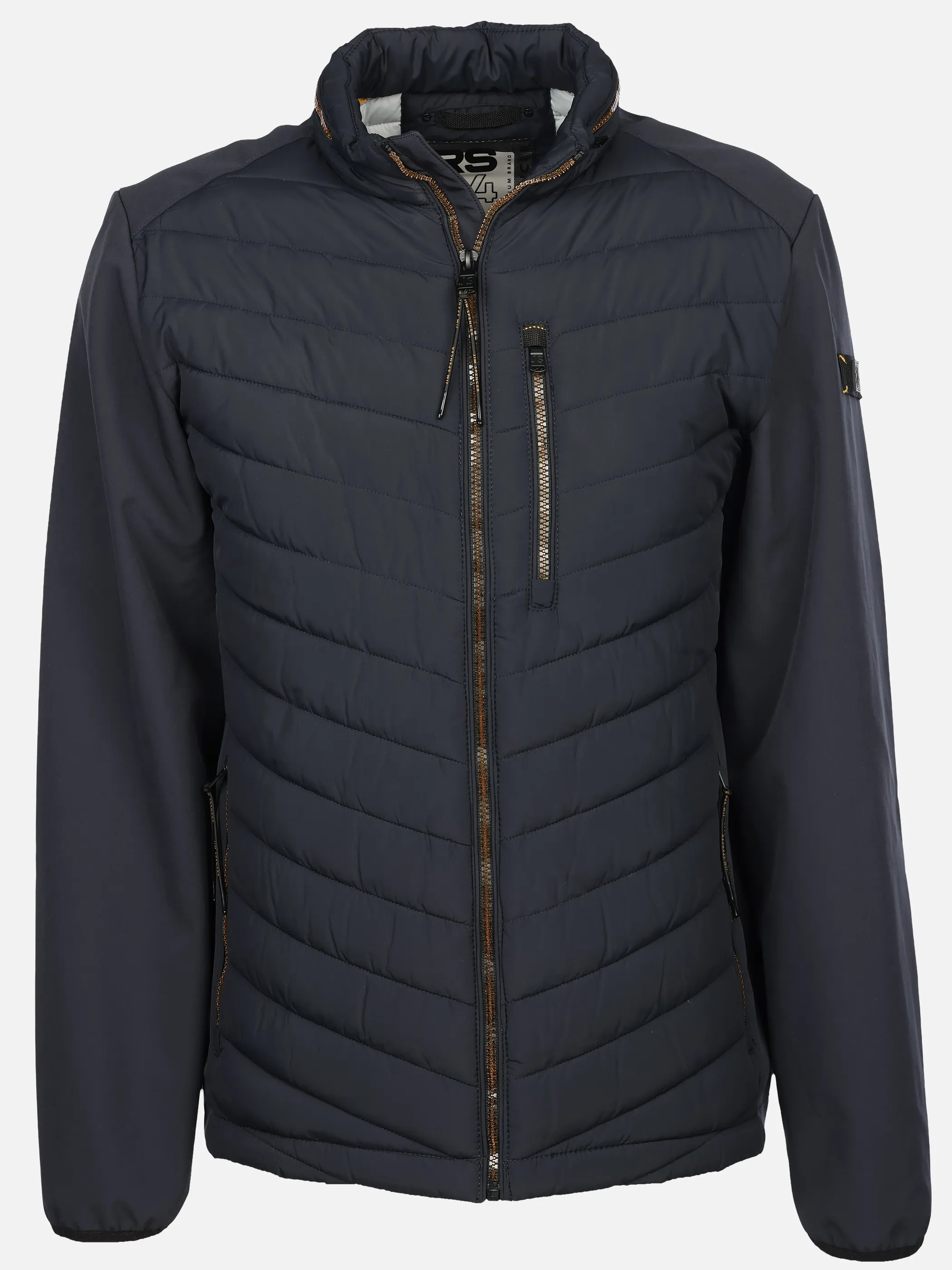 Jim Spencer He. Steppjacke Hybrid Blau 929389 NAVY 1