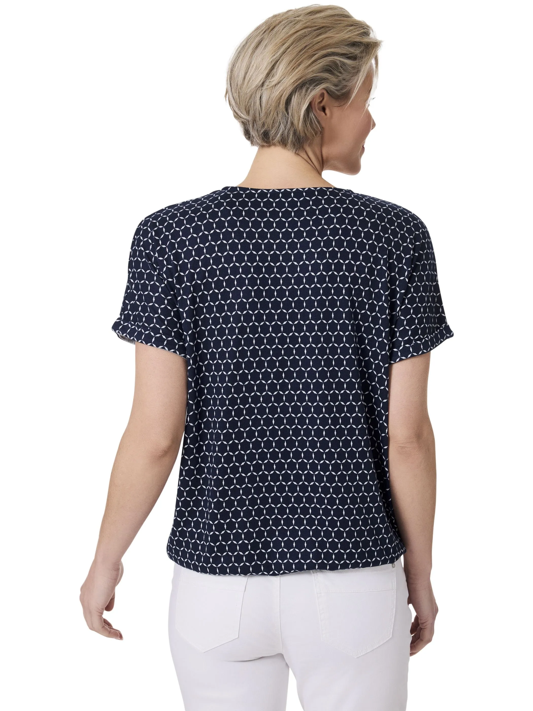 Stooker DOB 23160030009673 Da. T-Shirts / Weiß 911337 9673 2