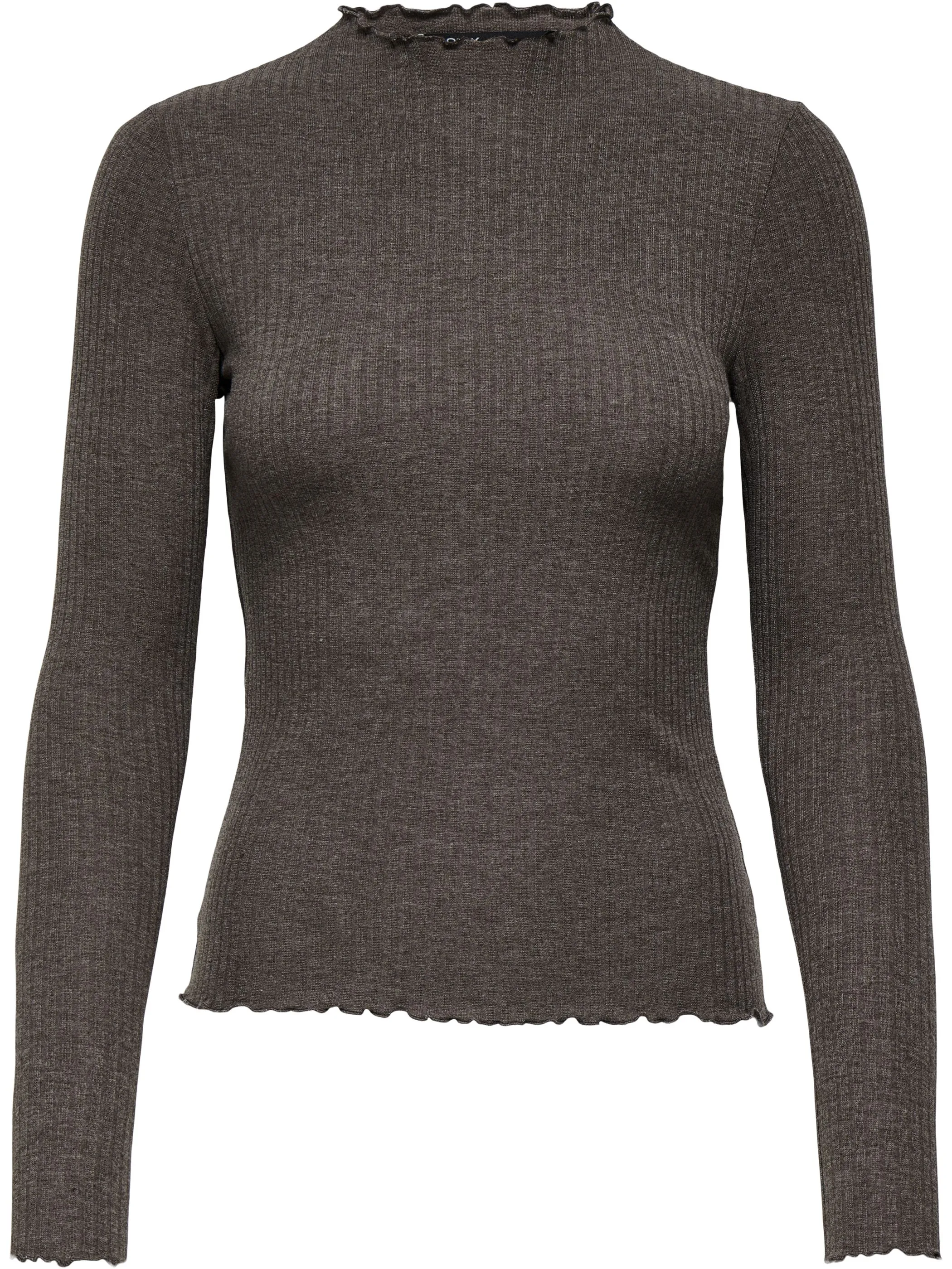 Only 15180040 ONLEMMA L/S HIGH NECK Braun 824110 212831001 1