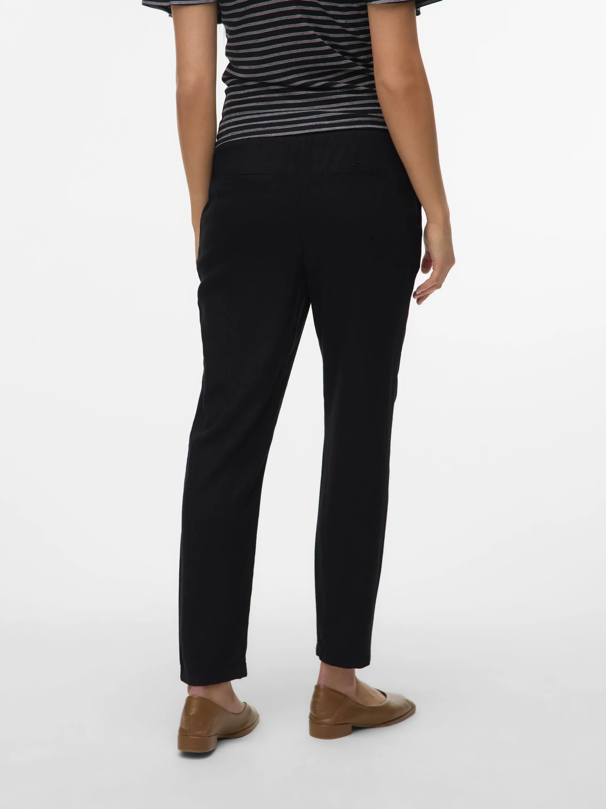 Vero Moda 10279691 VMJESMILO ANKLE PANTS Schwarz 875236 177868 2