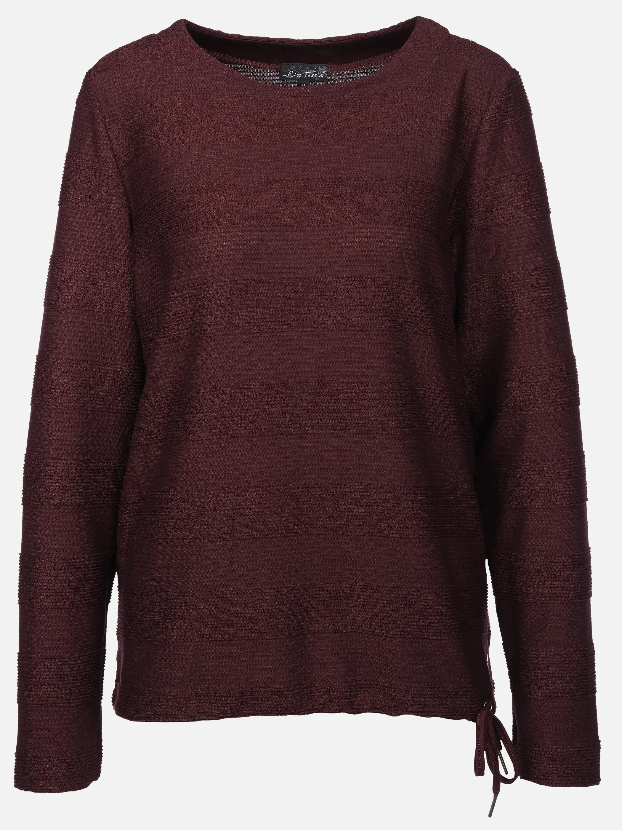 Lisa Tossa Da-Struktur-Ringel-Shirt Lila 913124 FUDGE 1