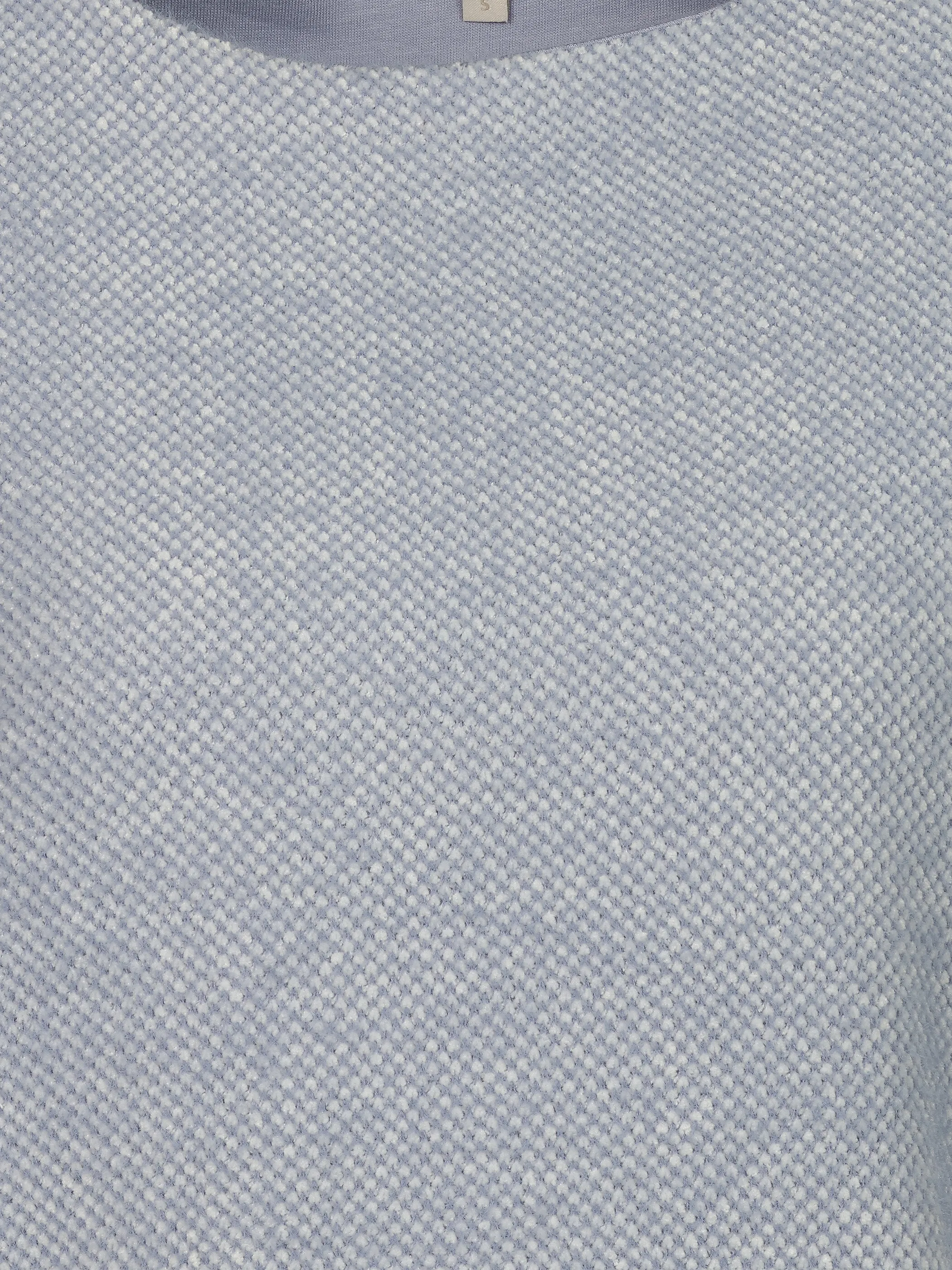 Lisa Tossa Da. Flausch Pullunder mit Stehkragen Blau 928636 BLUE HERON 3
