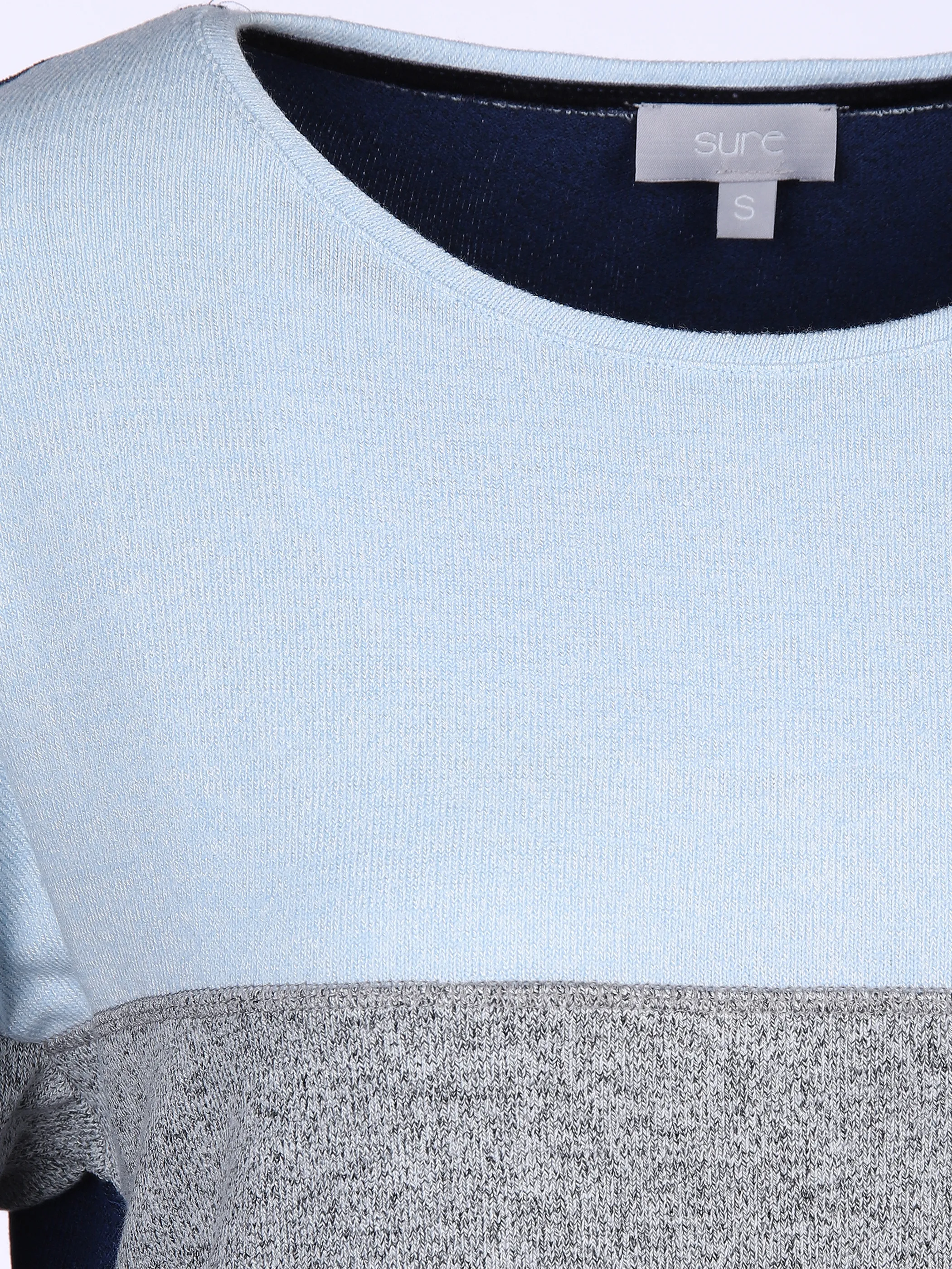 Sure Da-Colorblockingshirt 1/1 Arm Blau 874802 BLAU 3