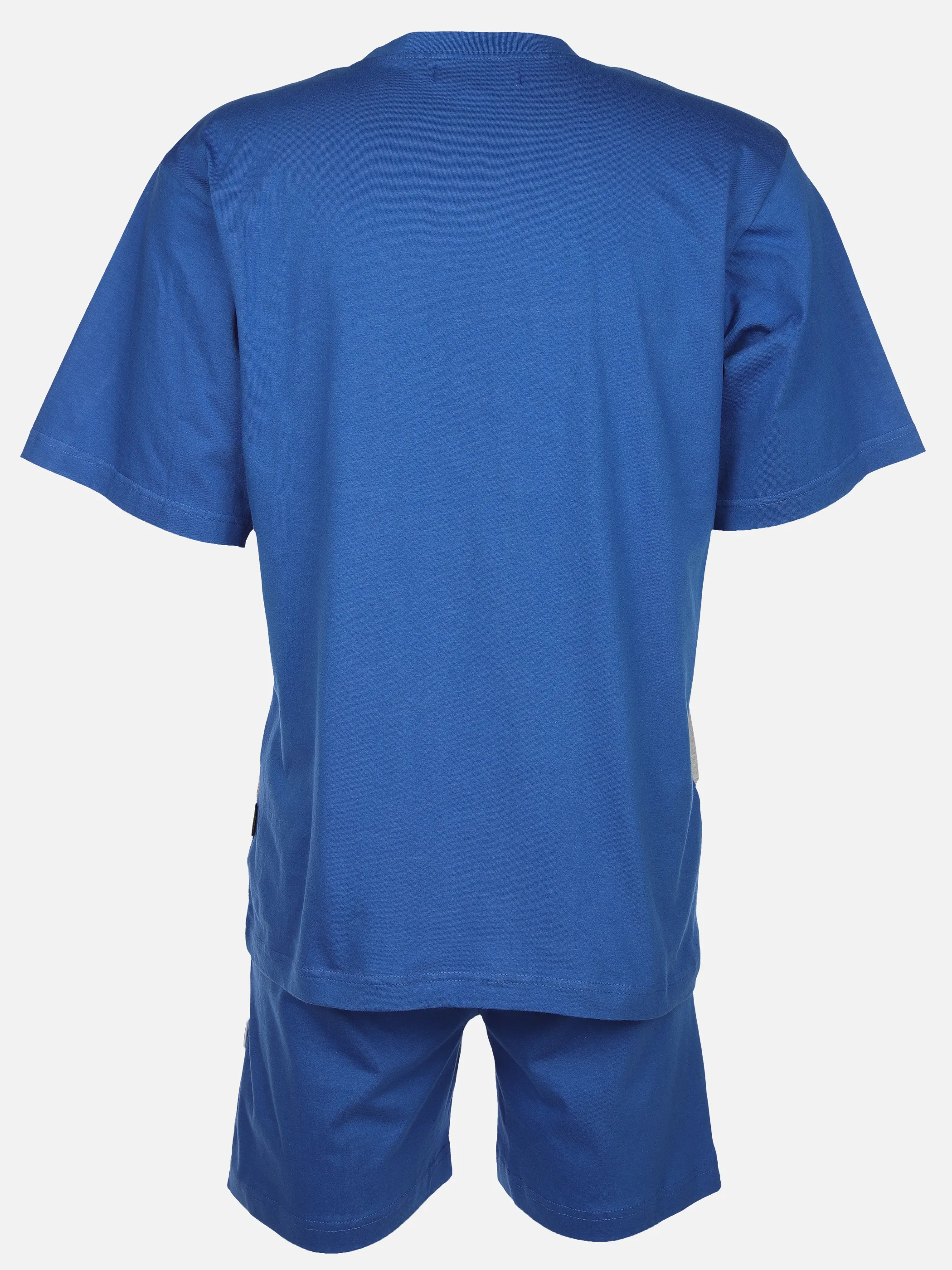 Jim Spencer He. Pyjama kurz Blockstreifen Blau 904941 BLAU 2