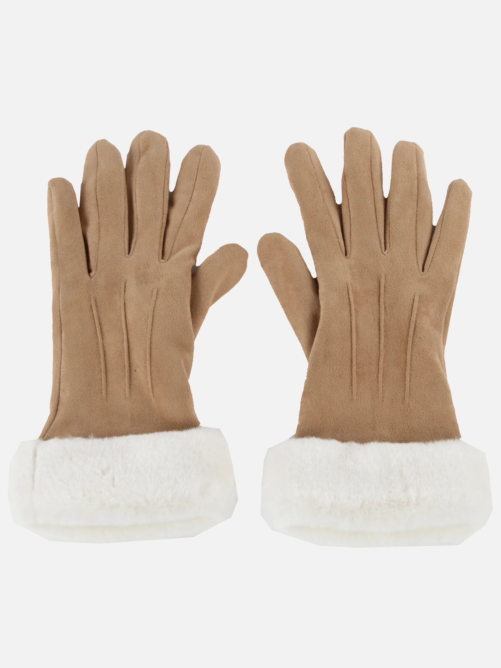 Sure Da-Handschuhe m. Kunstpelz Braun 915081 CAMEL 2