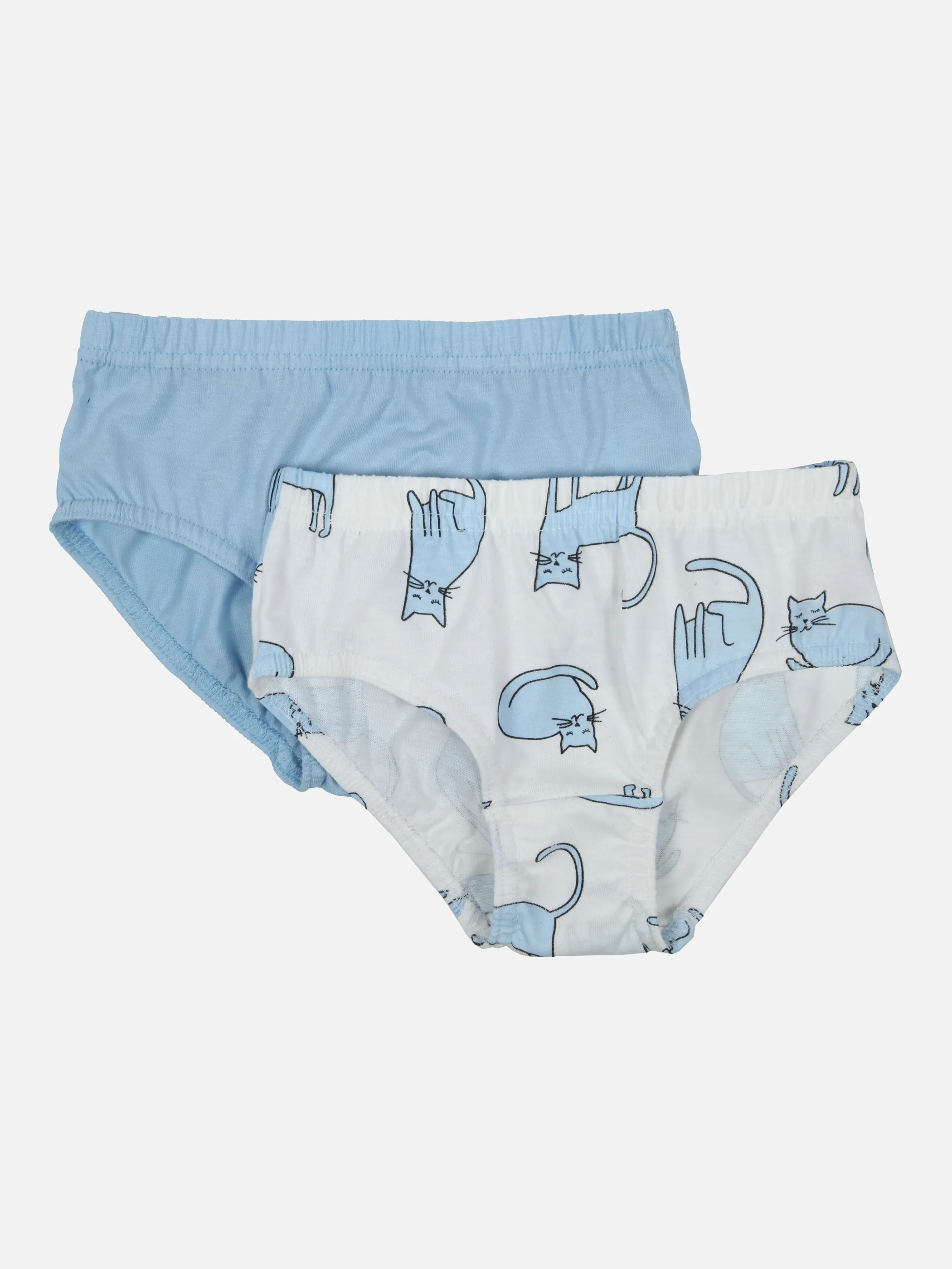 Stop + Go Md. Unterhose 2er Pack AOP/Kat Blau 857978 BLAU 1