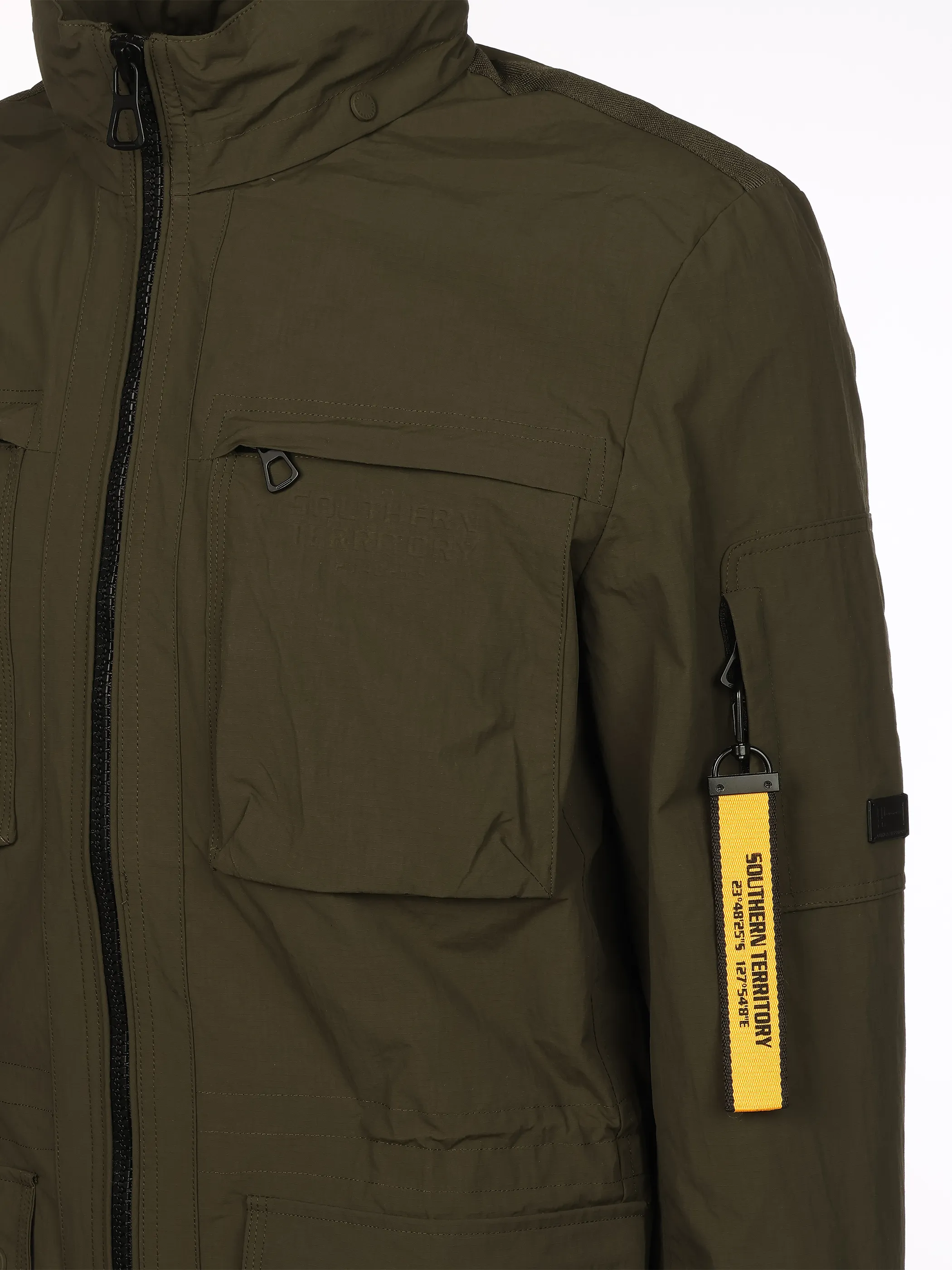 Southern Territory He. Fieldjacket Cargotaschen Oliv 920565 697 4