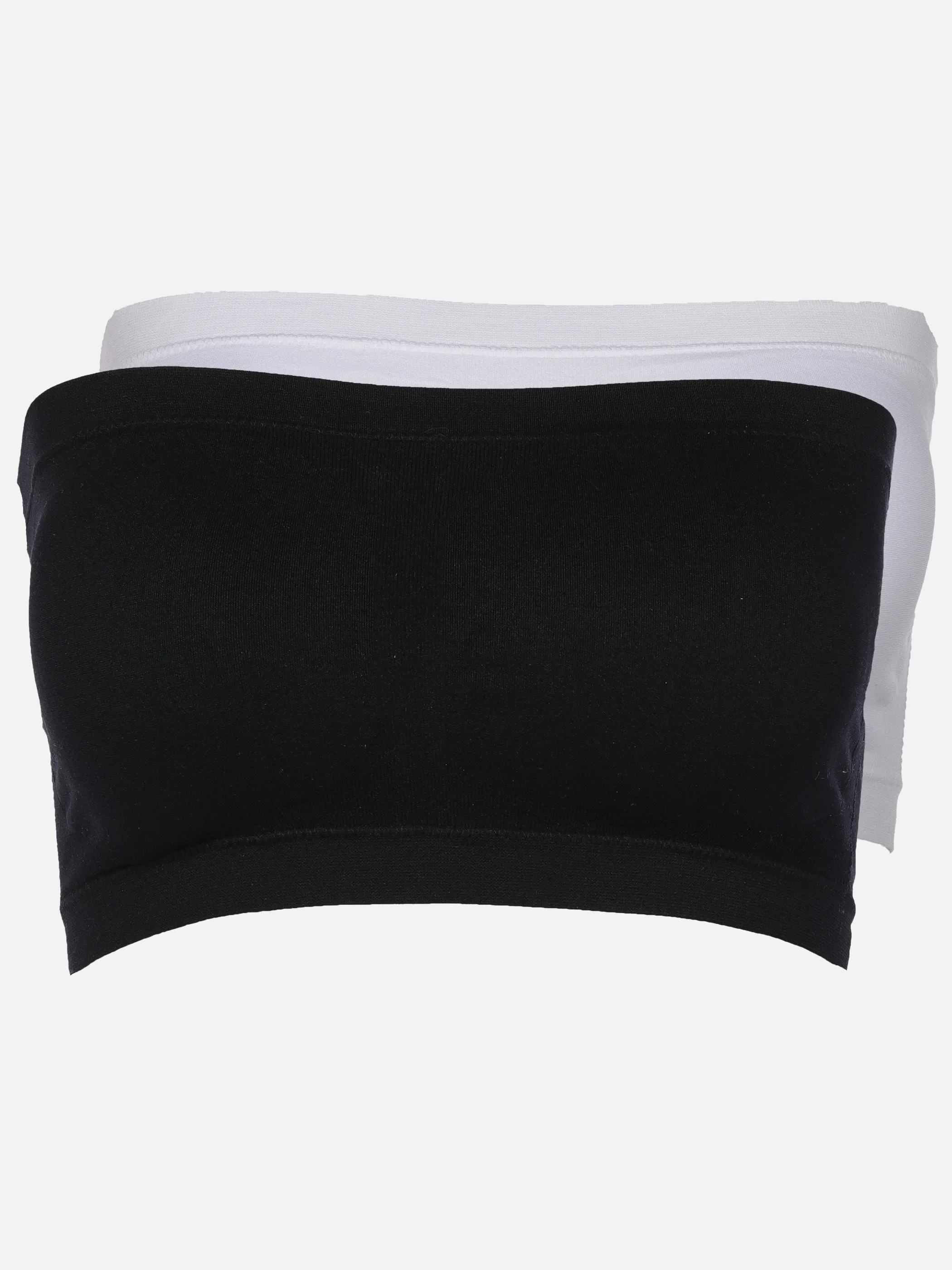 Sure Damen Bandeaux BH 2er Pack Schwarz 910109 SCHWARZ 1