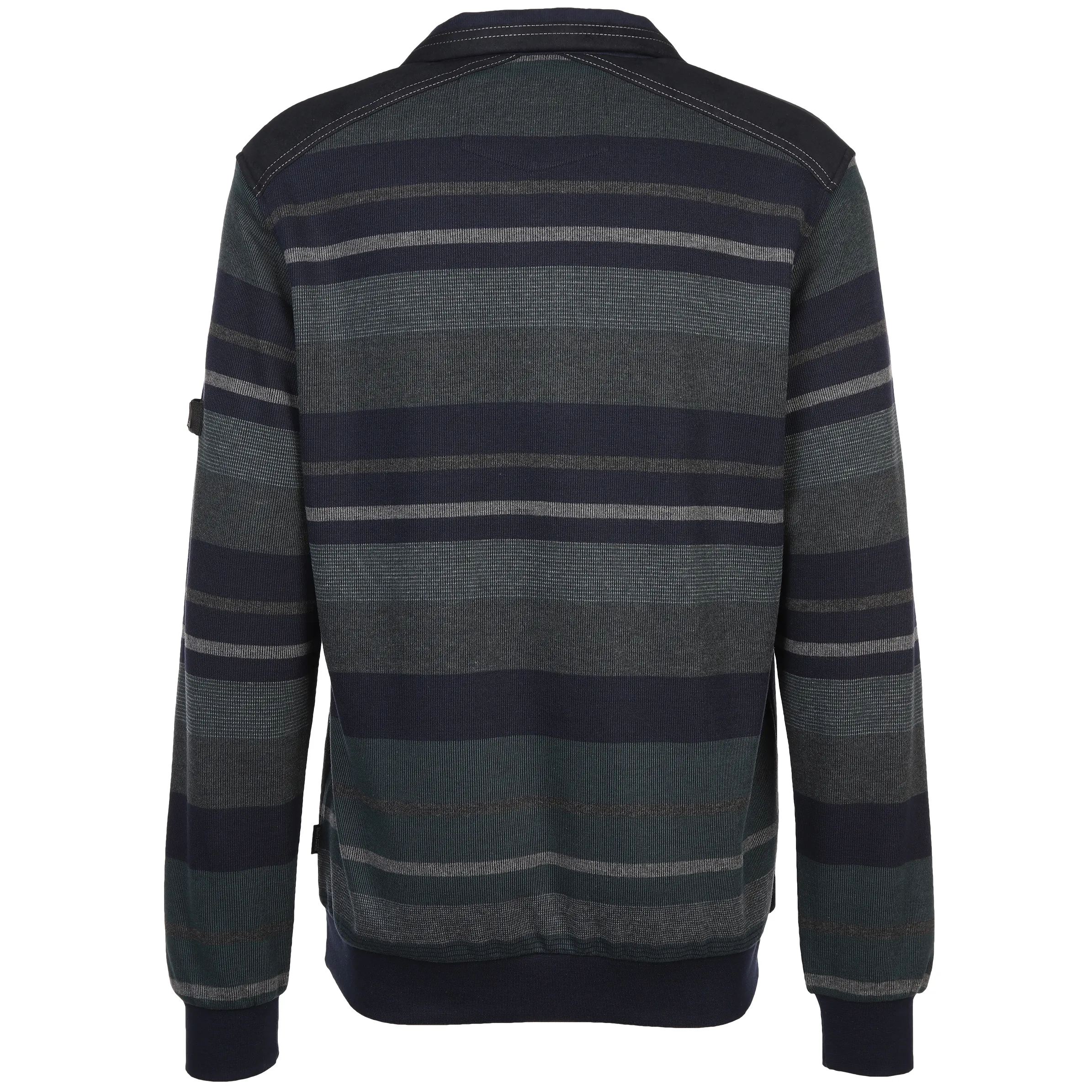 Jim Spencer He. Sweattroyer melange Grün 884609 GREEN 2 Jim Spencer He. Sweattroyer melange Grün 884609 GREEN 2