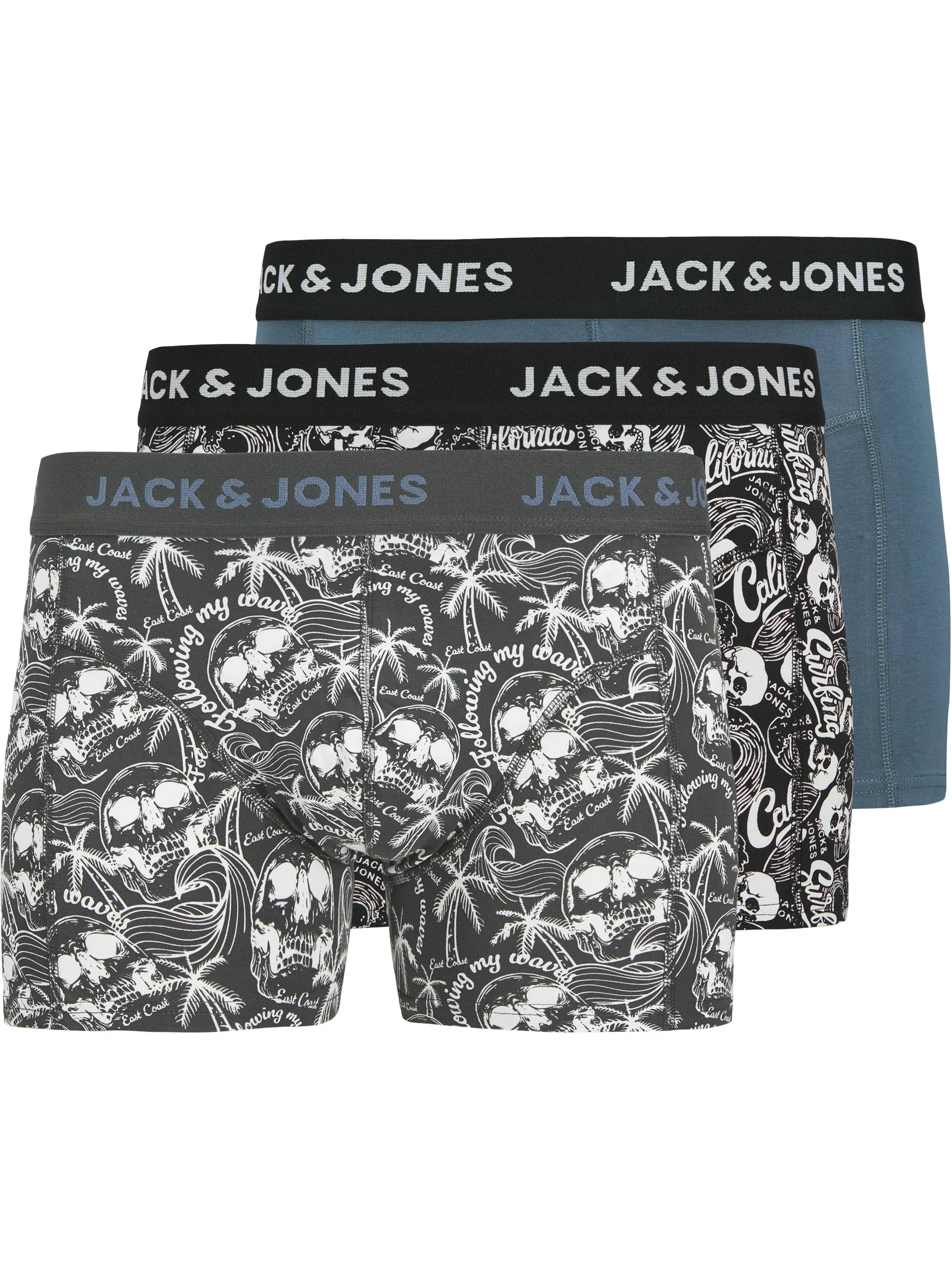 Jack Jones 12269354 JACDAMON SKULL TRUNKS Schwarz 904346 178012001 1
