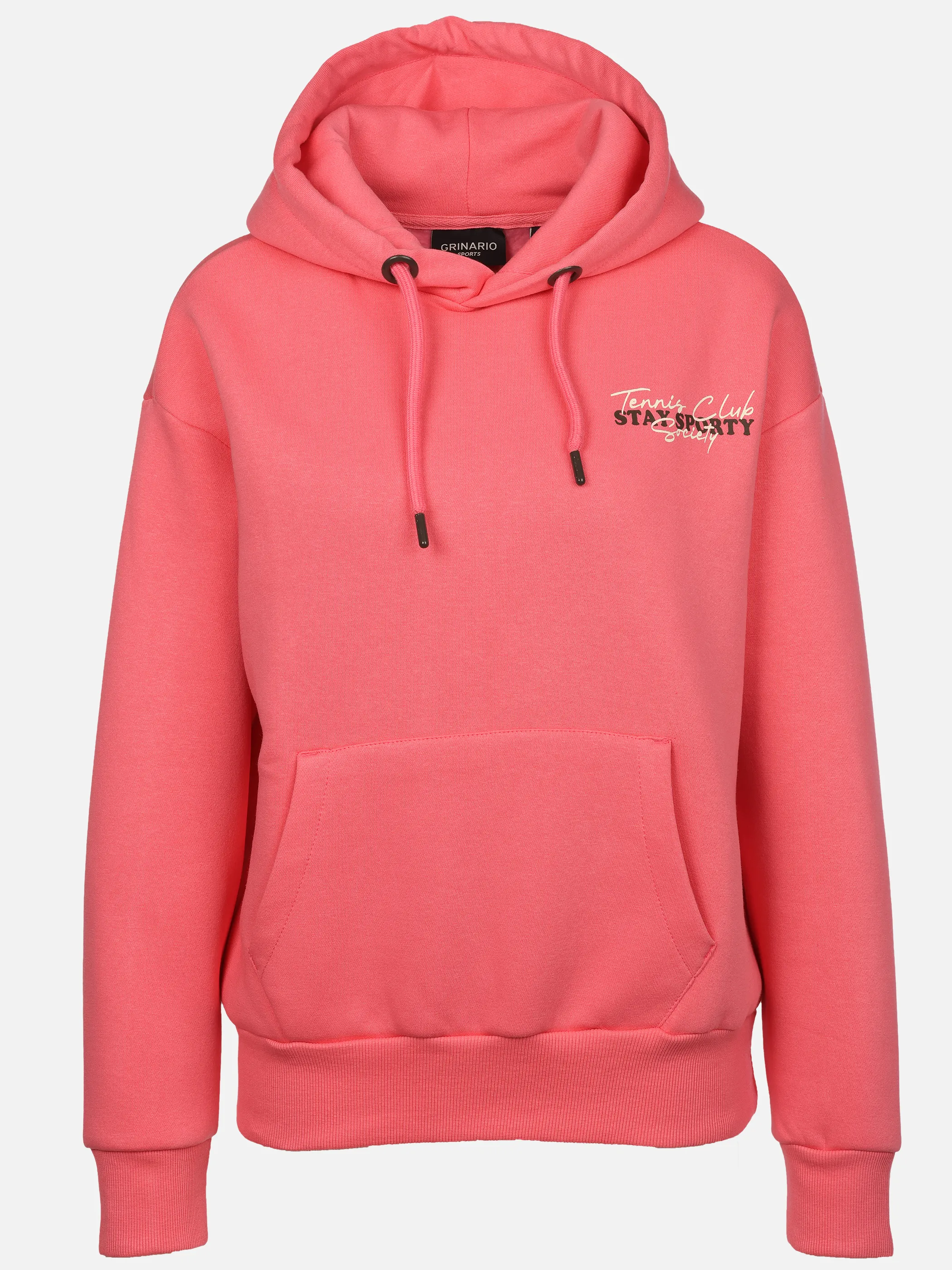 Grinario Sports Da-Hoodie, m. Backprint Pink 929986 14600 1