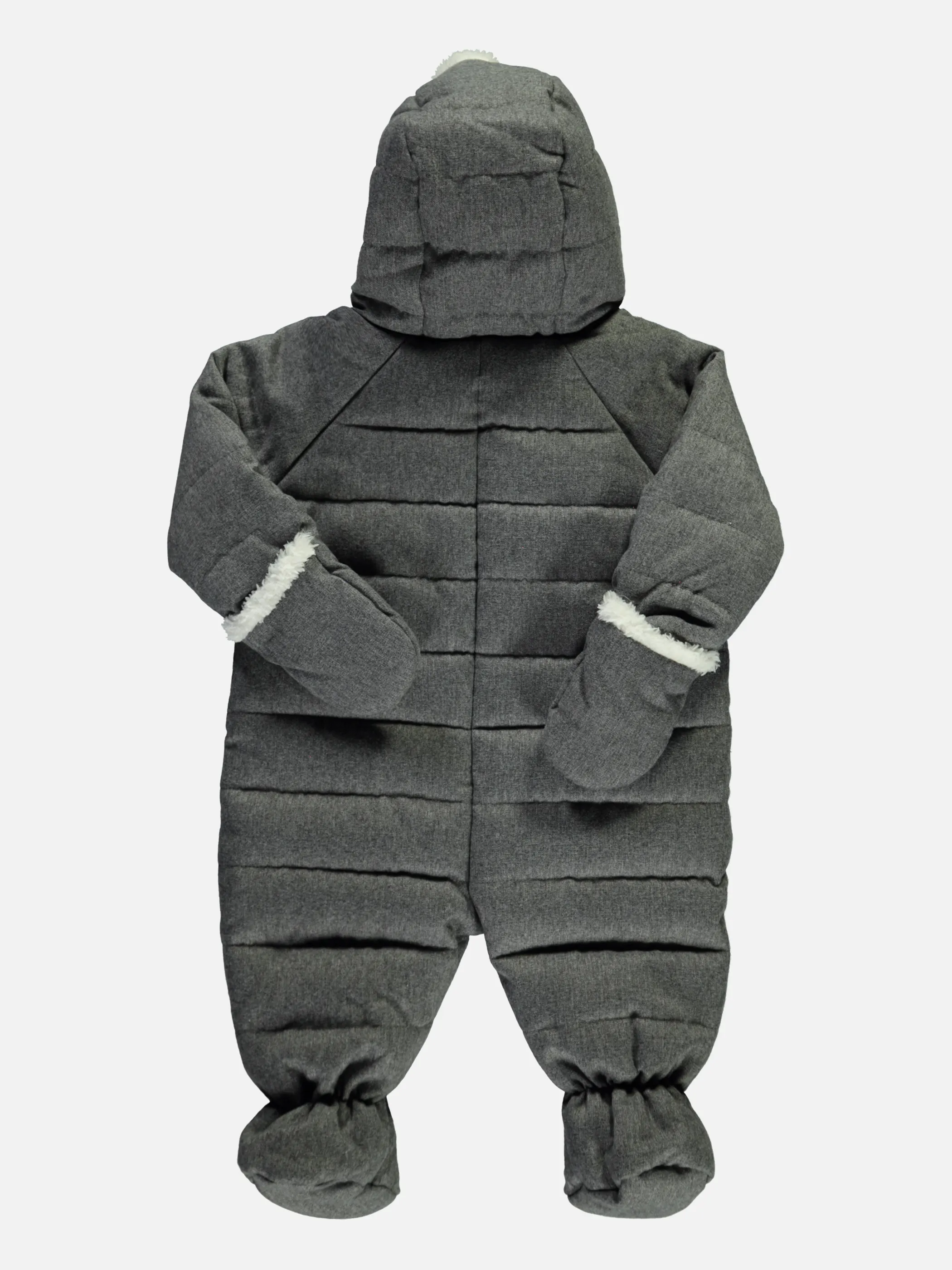 Bubble Gum Baby UNI Overall in grau mit Grau 842226 GRAU 2 Bubble Gum Baby UNI Overall in grau mit Grau 842226 GRAU 2