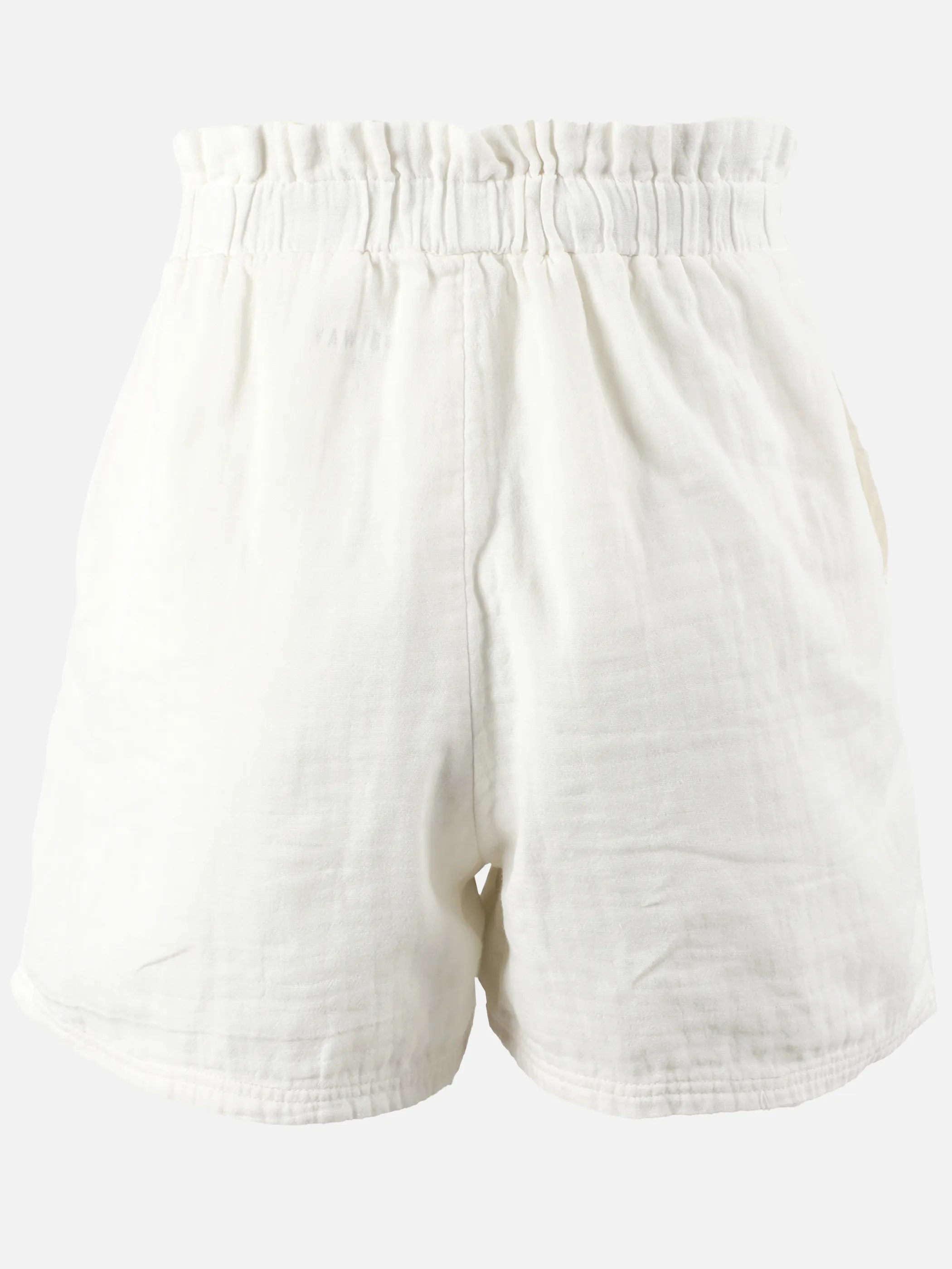 One Way JM Musselin Shorts in weiß und grau Weiß 907401 WEIß 2